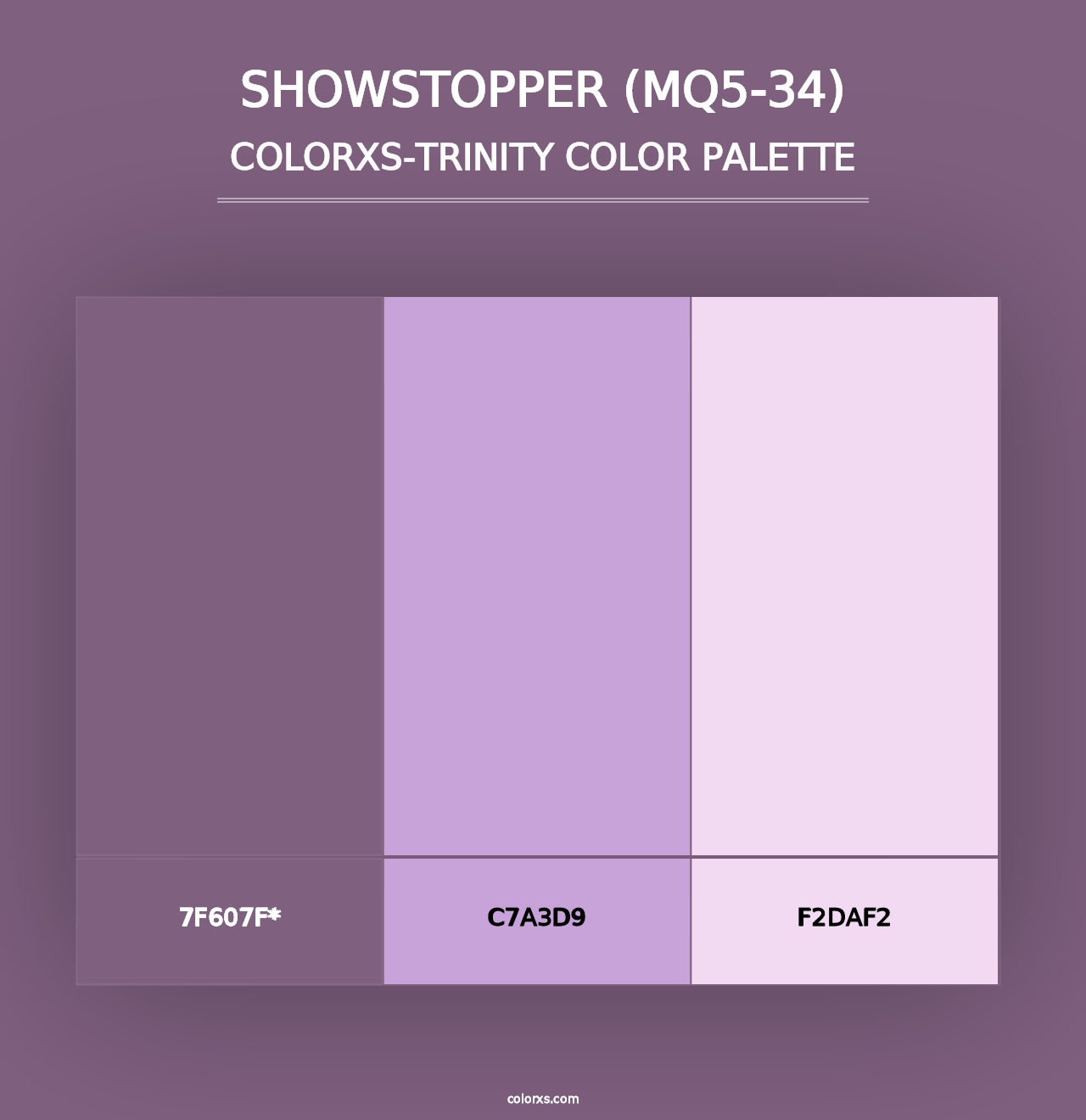 Showstopper (MQ5-34) - Colorxs Trinity Palette