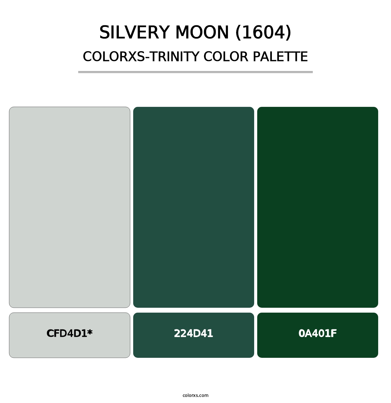 Silvery Moon (1604) - Colorxs Trinity Palette