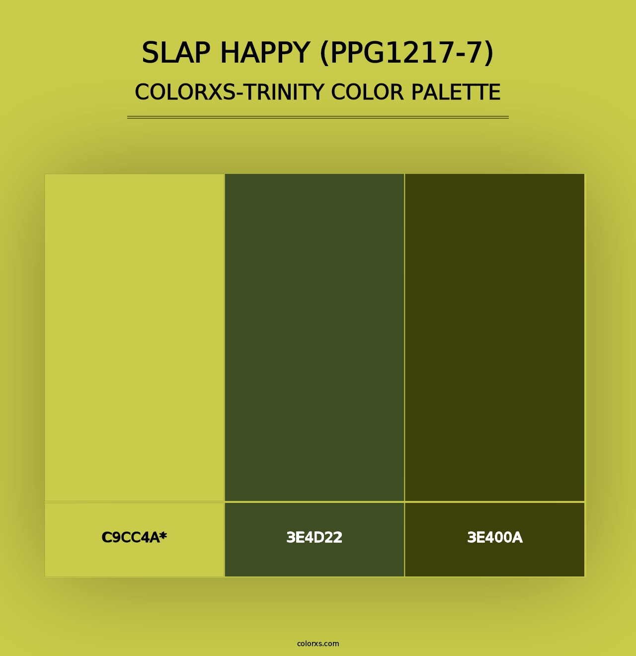 Slap Happy (PPG1217-7) - Colorxs Trinity Palette