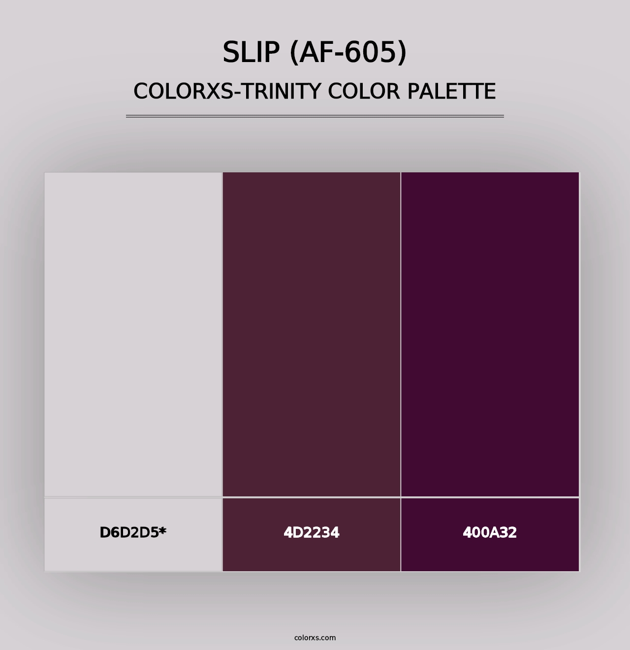 Slip (AF-605) - Colorxs Trinity Palette