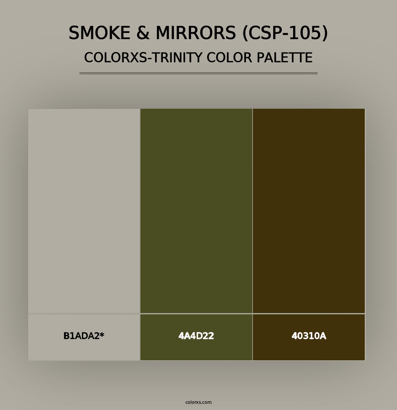 Smoke & Mirrors (CSP-105) - Colorxs Trinity Palette