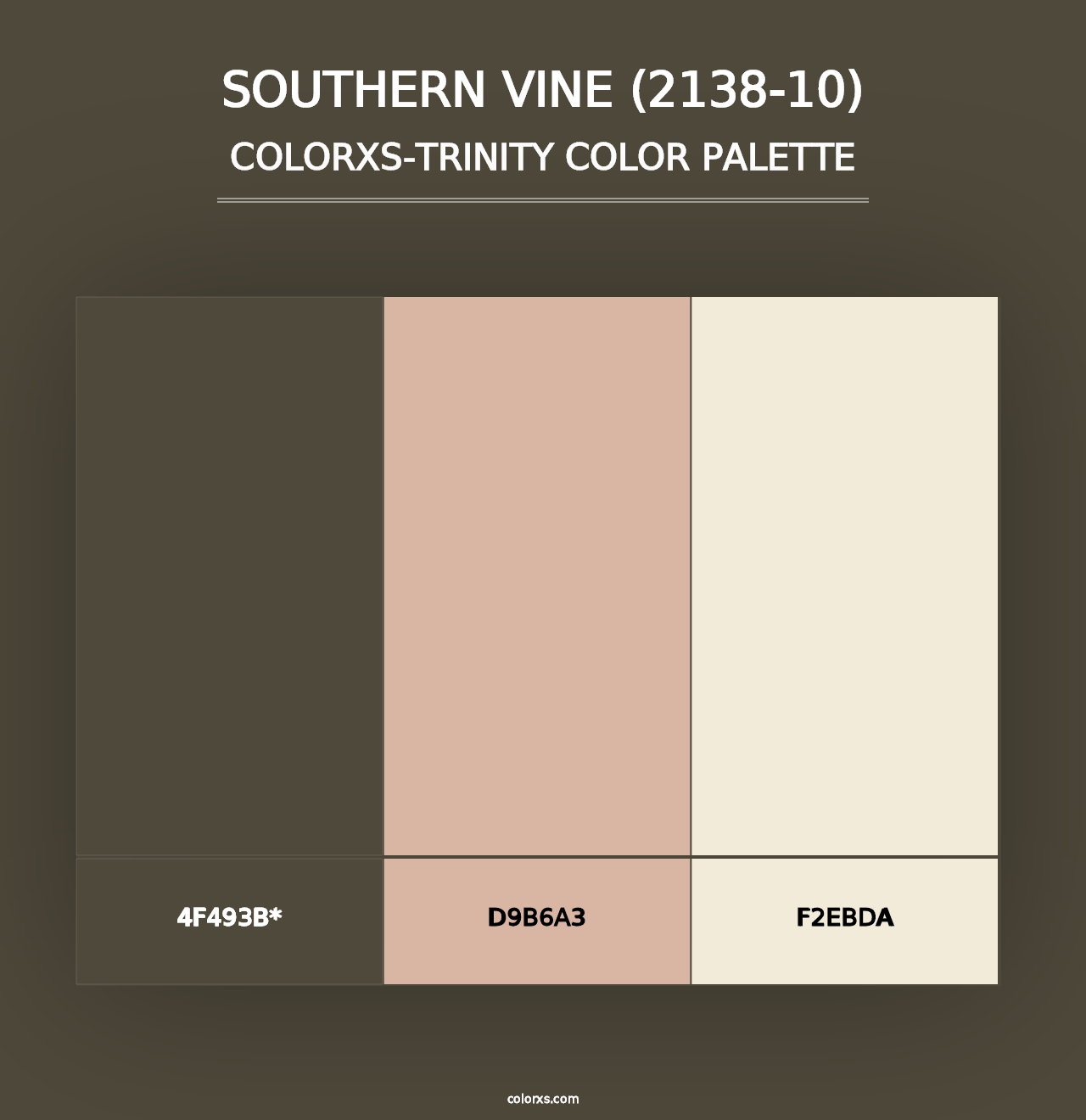 Southern Vine (2138-10) - Colorxs Trinity Palette