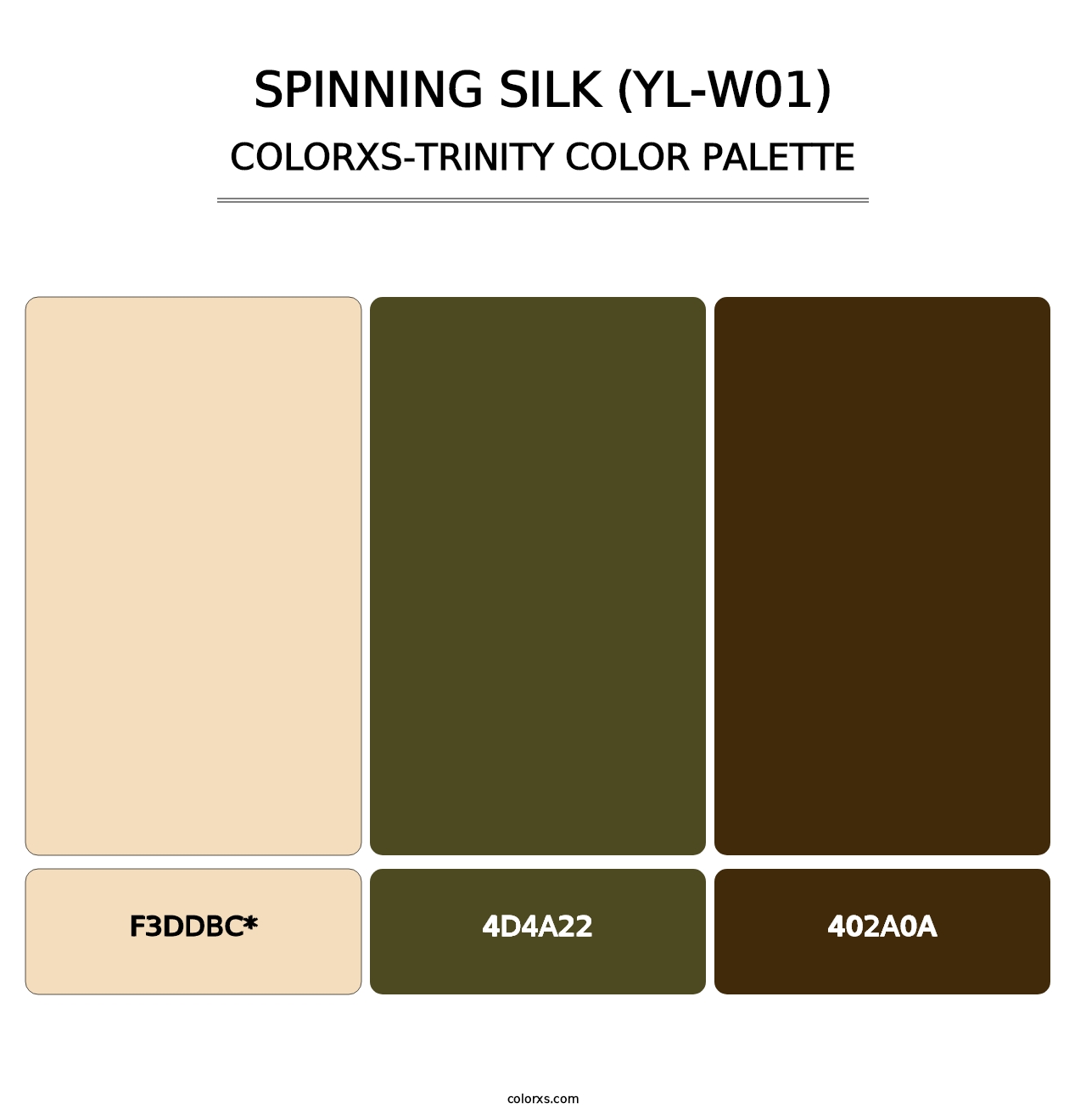 Spinning Silk (YL-W01) - Colorxs Trinity Palette