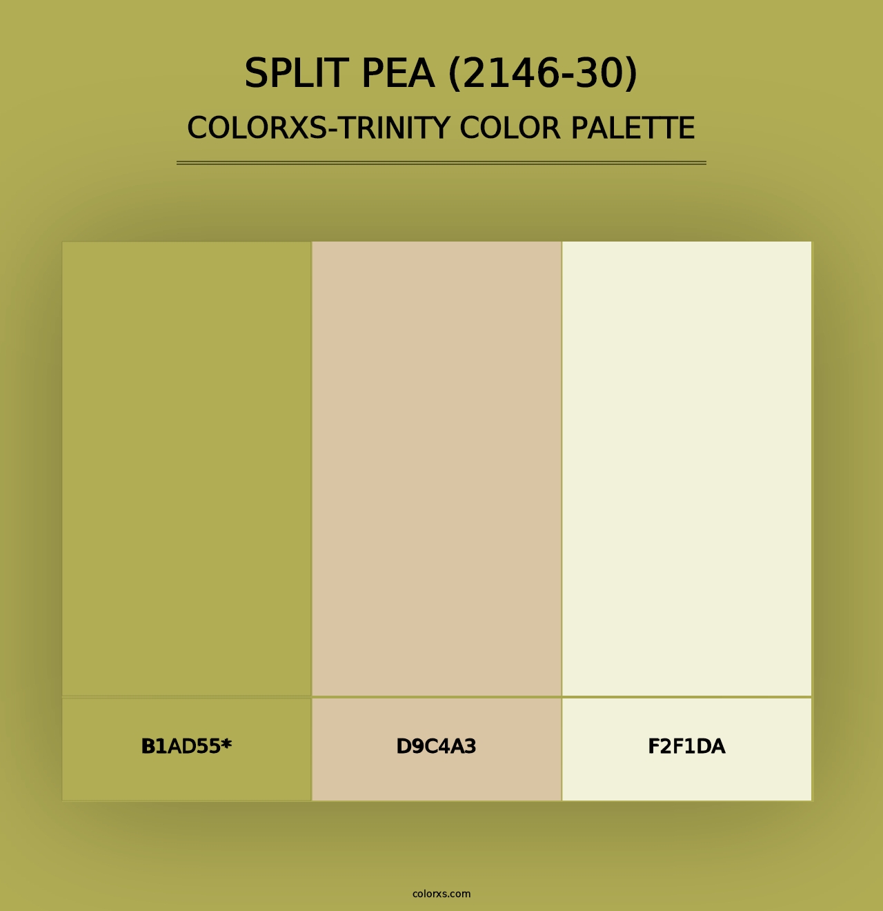 Split Pea (2146-30) - Colorxs Trinity Palette