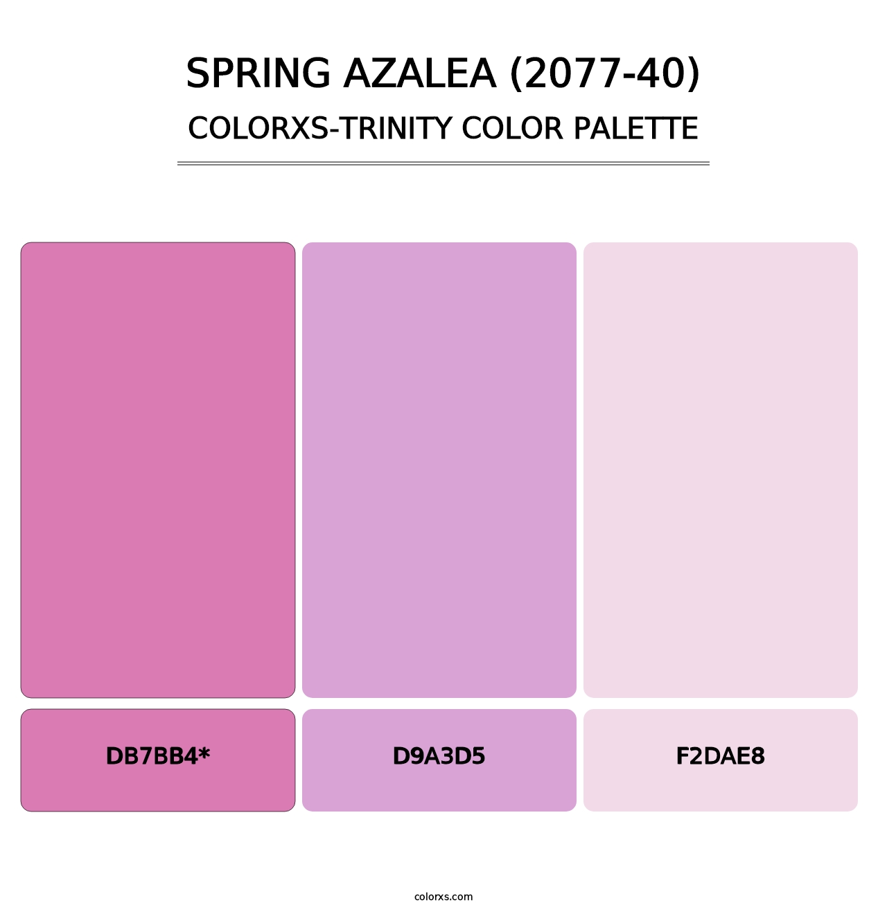 Spring Azalea (2077-40) - Colorxs Trinity Palette