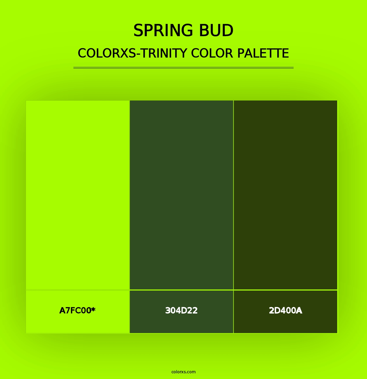 Spring Bud - Colorxs Trinity Palette