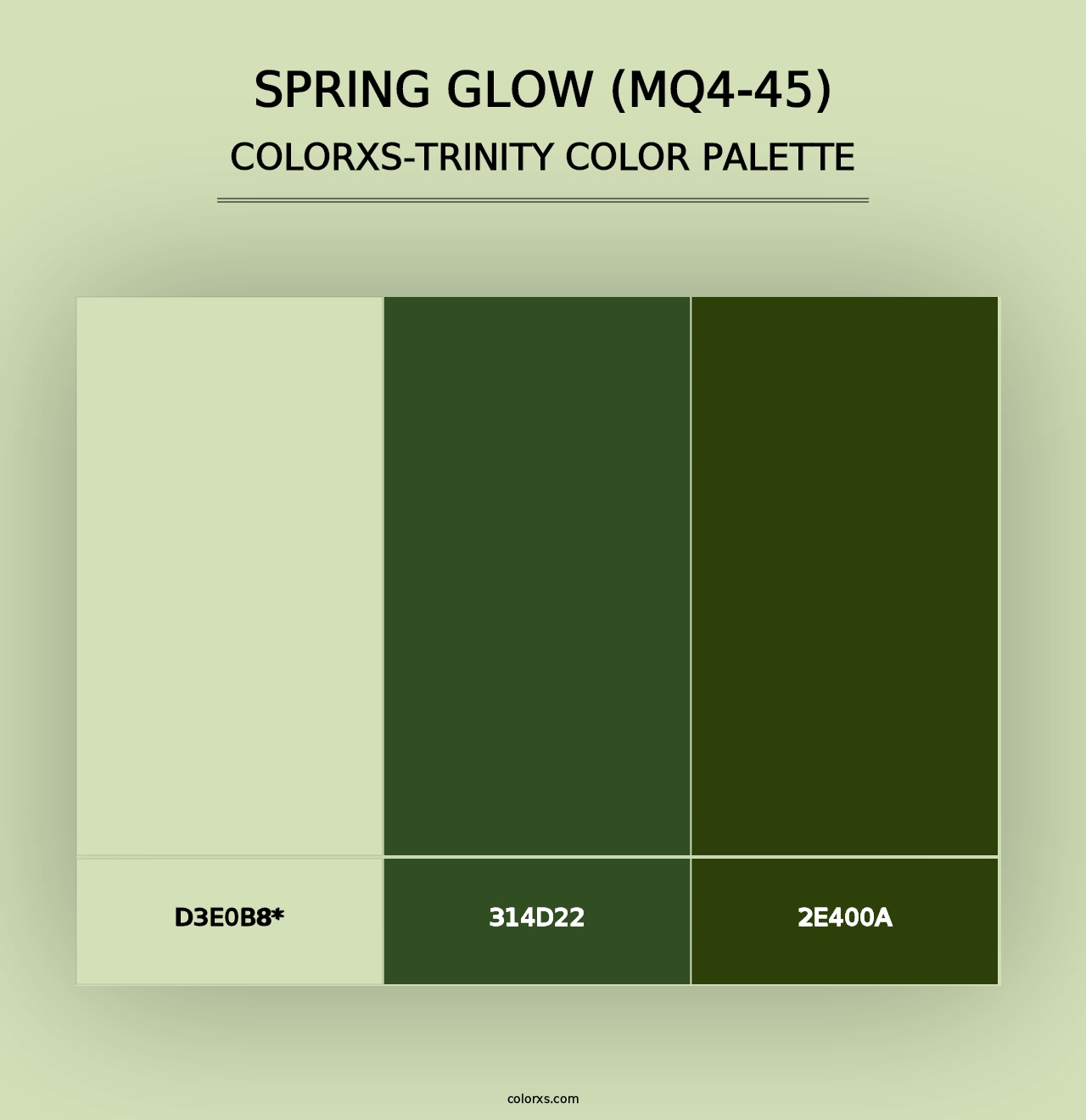 Spring Glow (MQ4-45) - Colorxs Trinity Palette