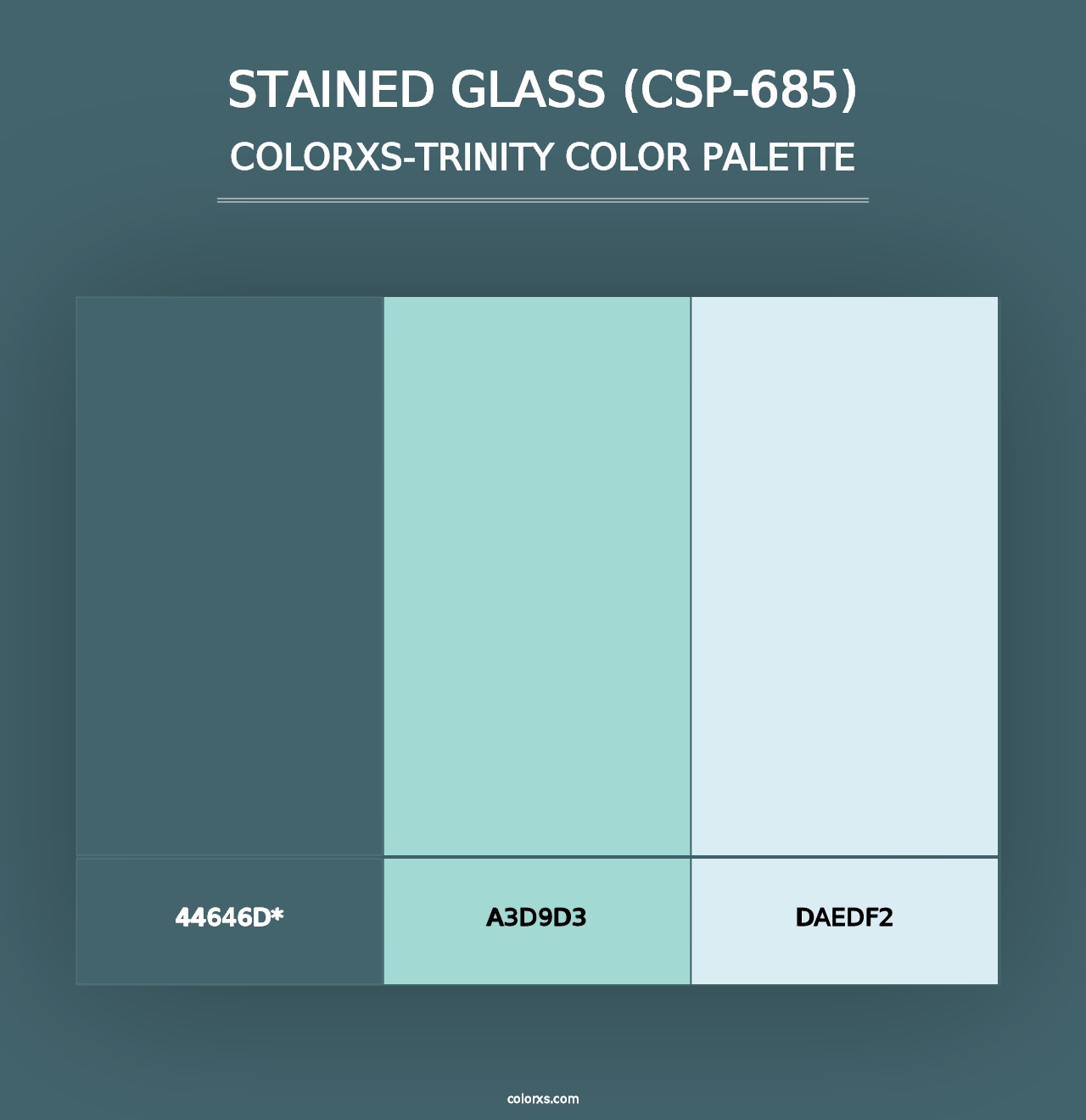 Stained Glass (CSP-685) - Colorxs Trinity Palette