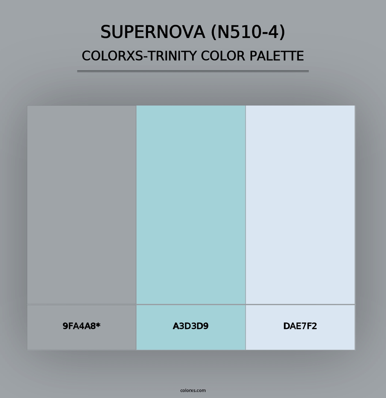 Supernova (N510-4) - Colorxs Trinity Palette