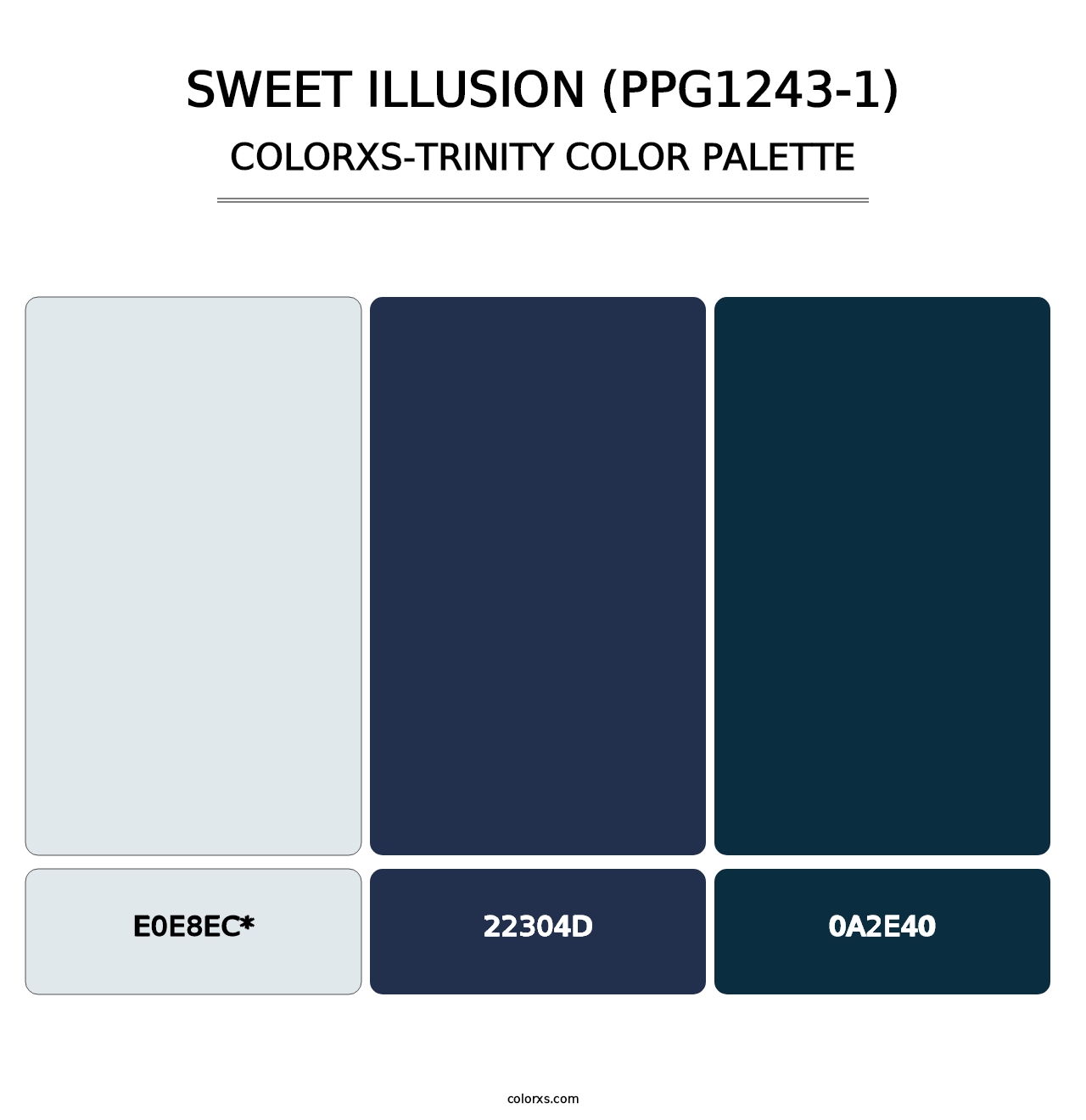 Sweet Illusion (PPG1243-1) - Colorxs Trinity Palette