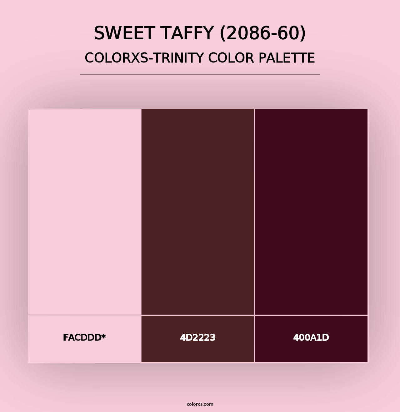 Sweet Taffy (2086-60) - Colorxs Trinity Palette