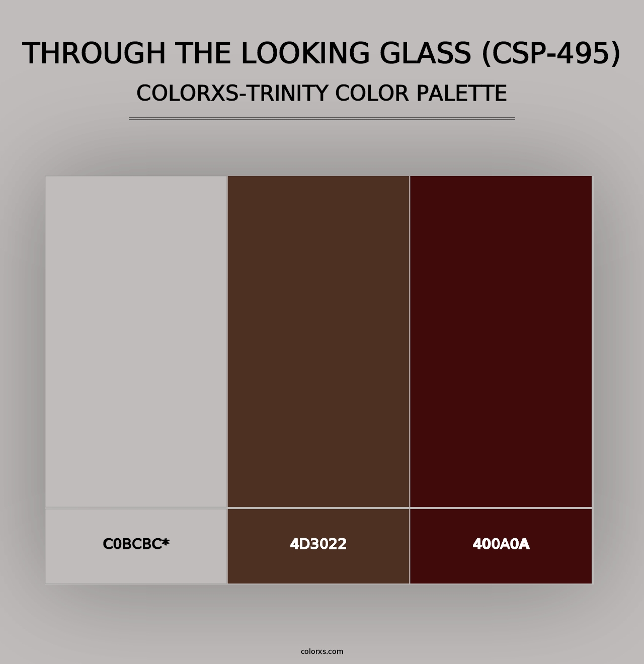 Through the Looking Glass (CSP-495) - Colorxs Trinity Palette