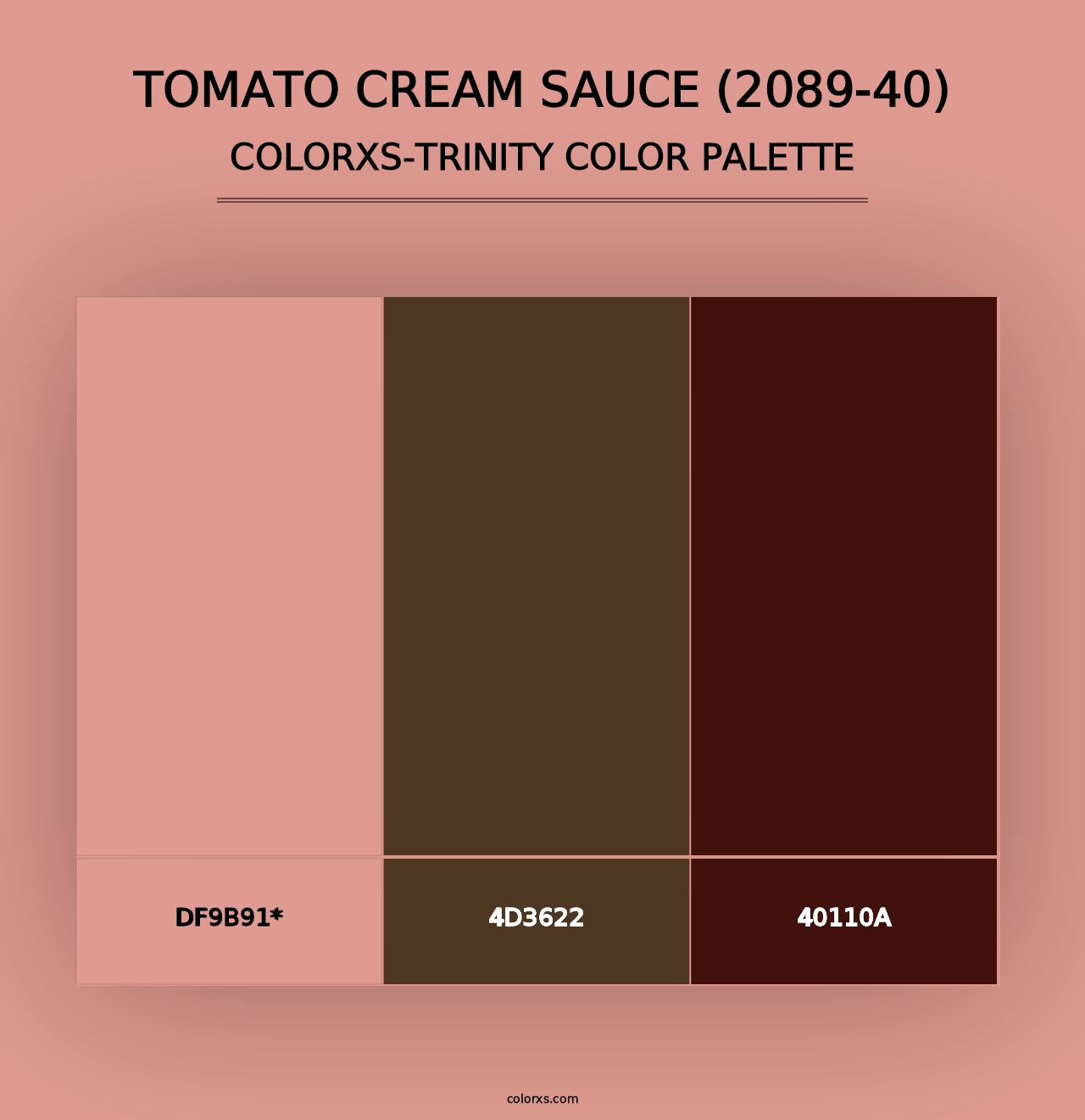 Tomato Cream Sauce (2089-40) - Colorxs Trinity Palette