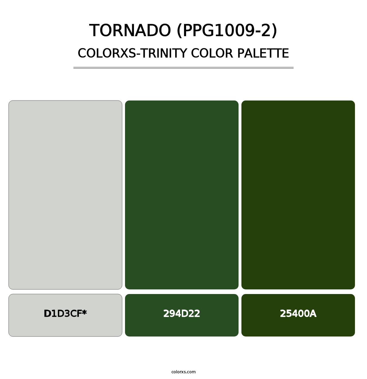 Tornado (PPG1009-2) - Colorxs Trinity Palette