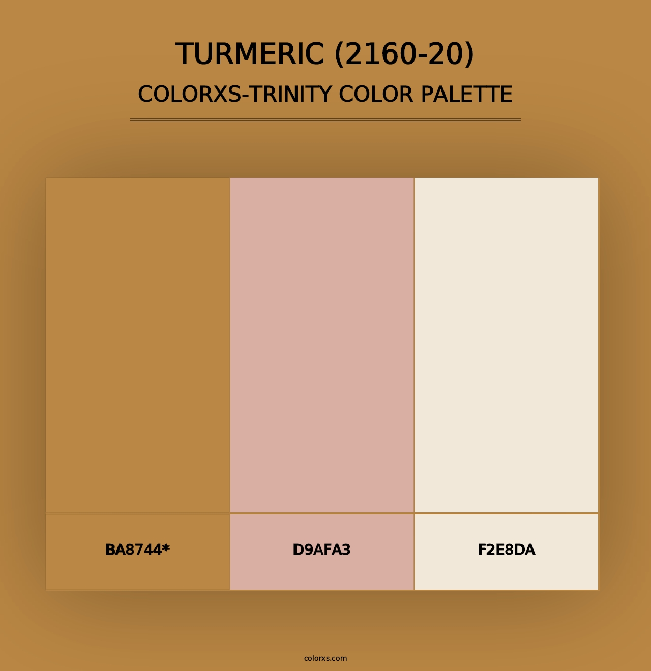 Turmeric (2160-20) - Colorxs Trinity Palette