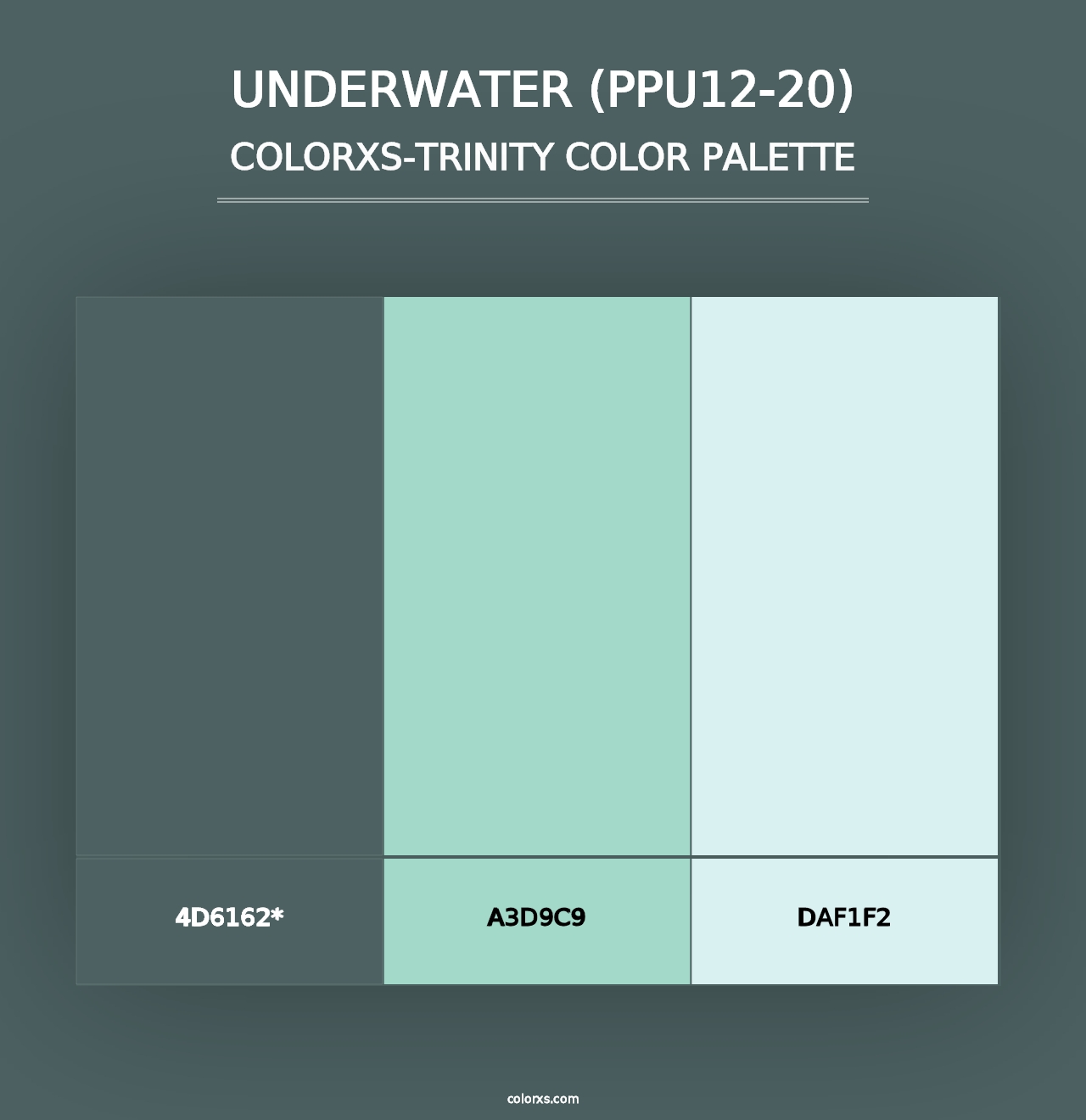 Underwater (PPU12-20) - Colorxs Trinity Palette