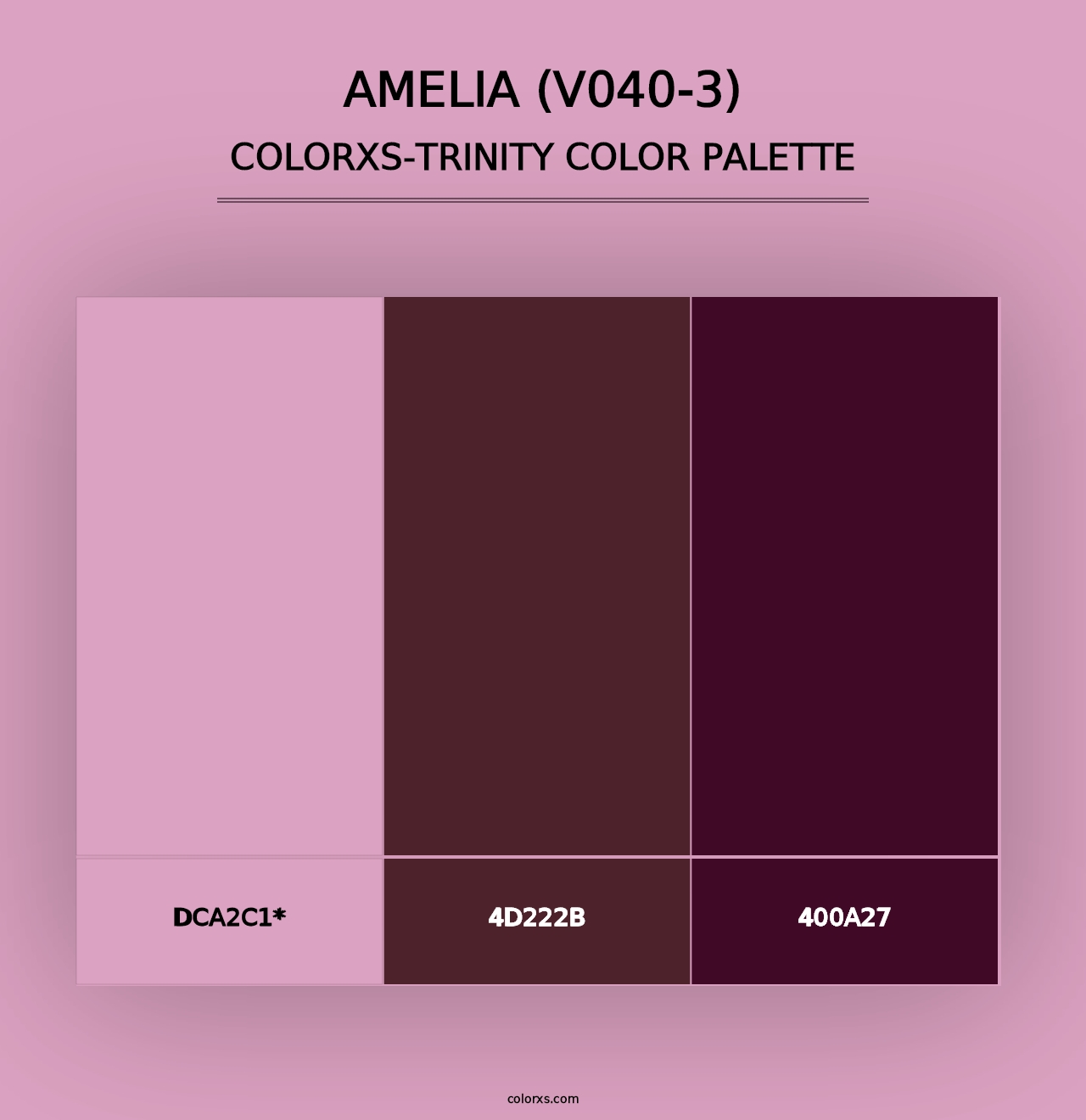 Amelia (V040-3) - Colorxs Trinity Palette