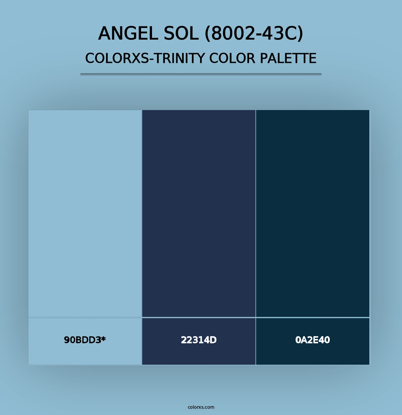 Angel Sol (8002-43C) - Colorxs Trinity Palette