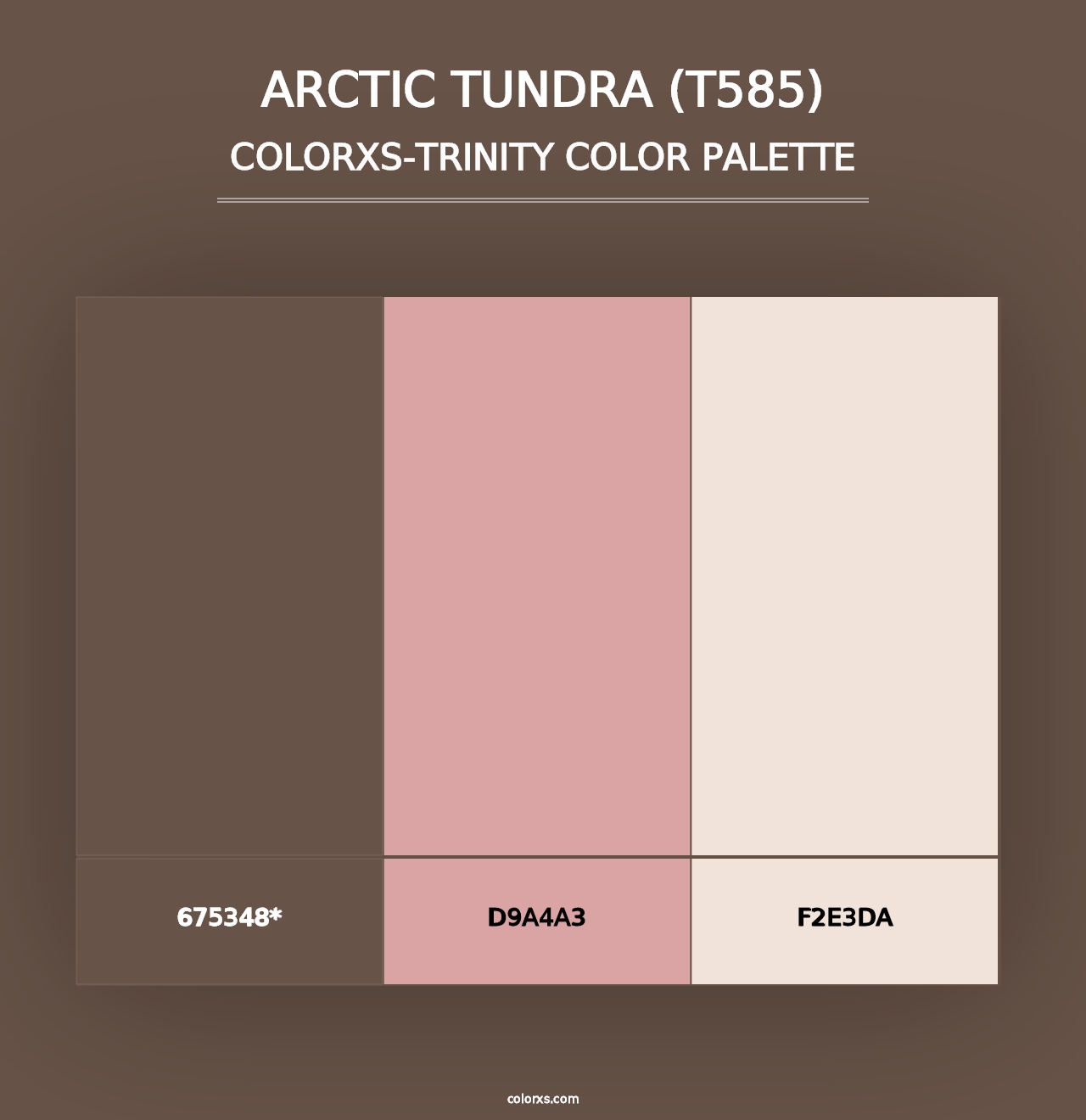 Arctic Tundra (T585) - Colorxs Trinity Palette