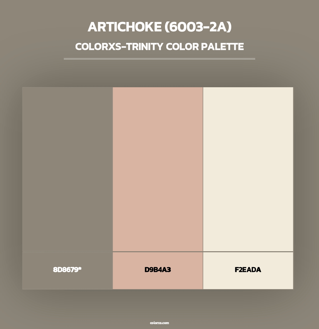 Artichoke (6003-2A) - Colorxs Trinity Palette