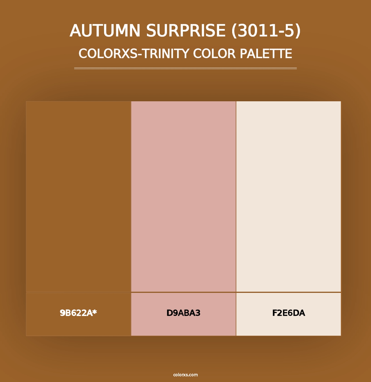 Autumn Surprise (3011-5) - Colorxs Trinity Palette