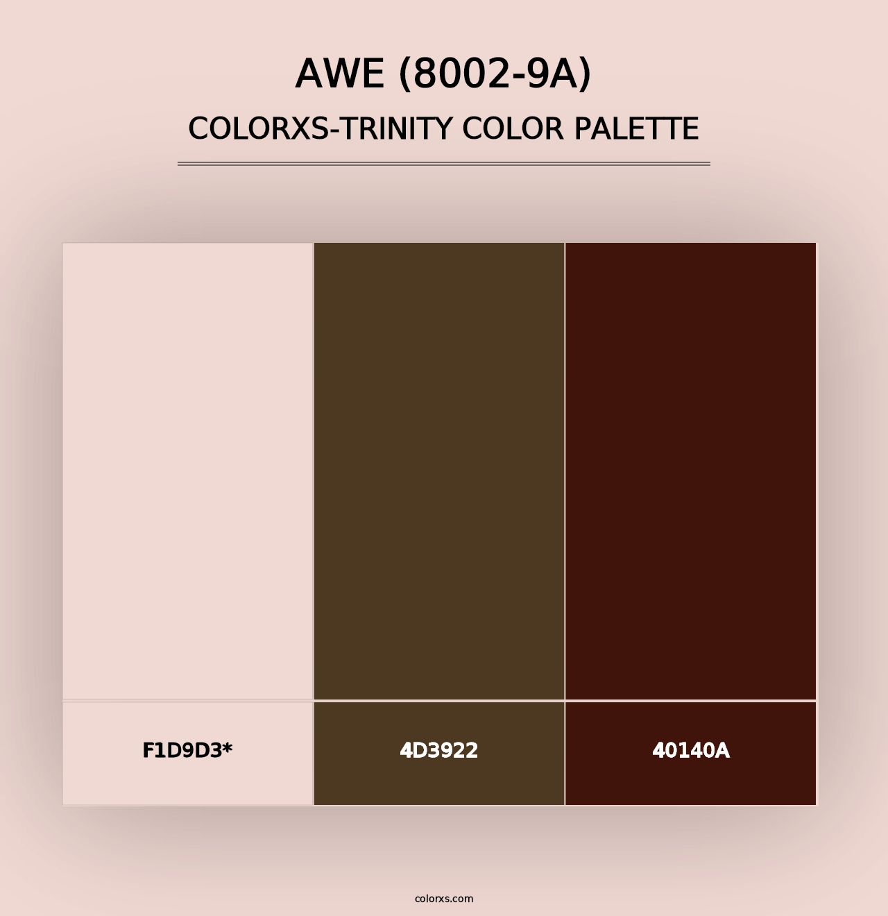 Awe (8002-9A) - Colorxs Trinity Palette