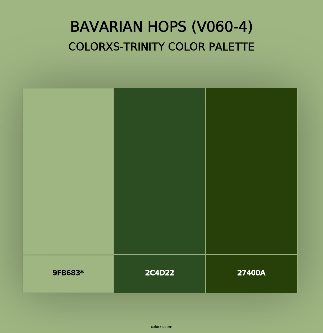 Bavarian Hops (V060-4) - Colorxs Trinity Palette