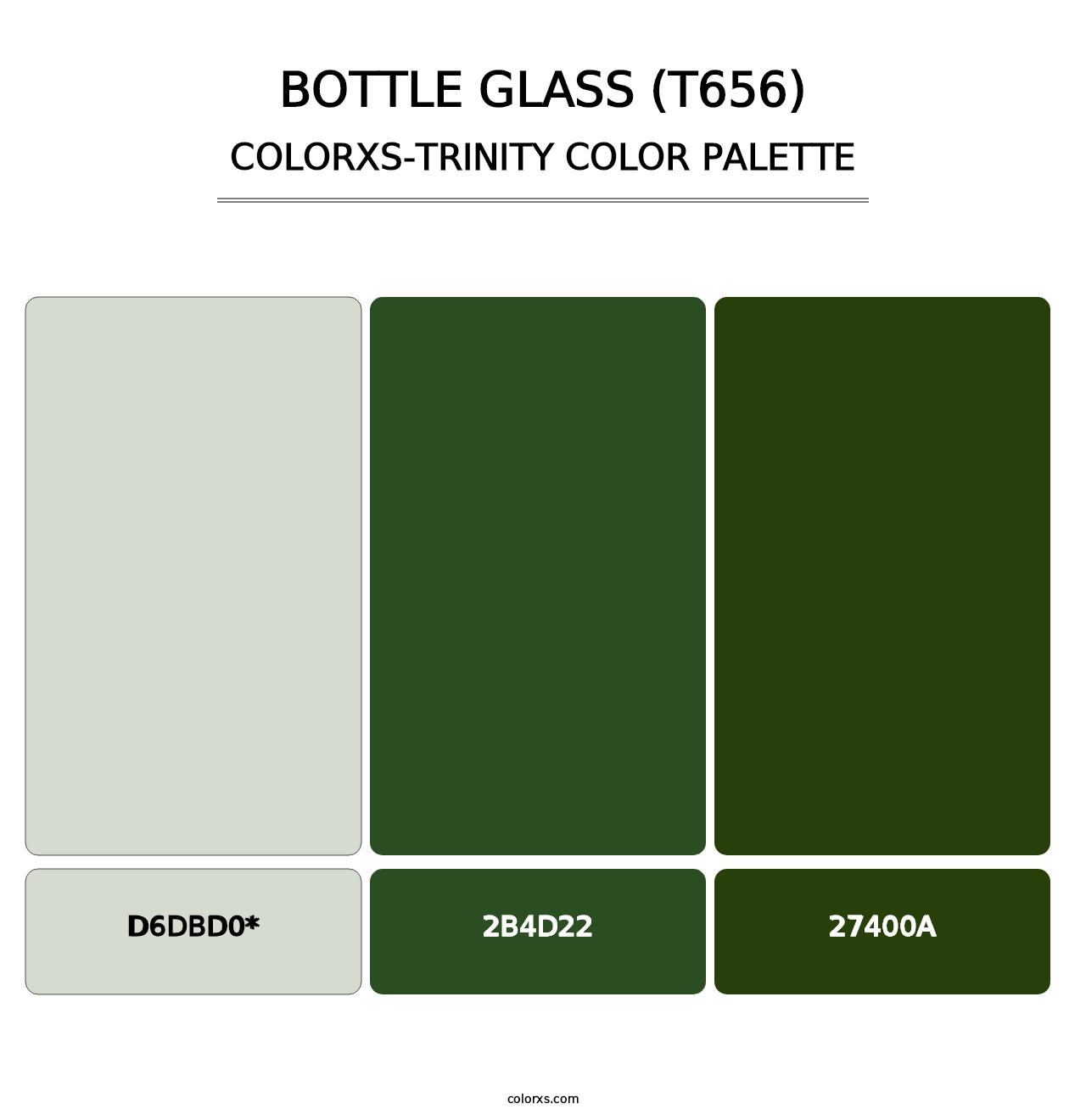 Bottle Glass (T656) - Colorxs Trinity Palette