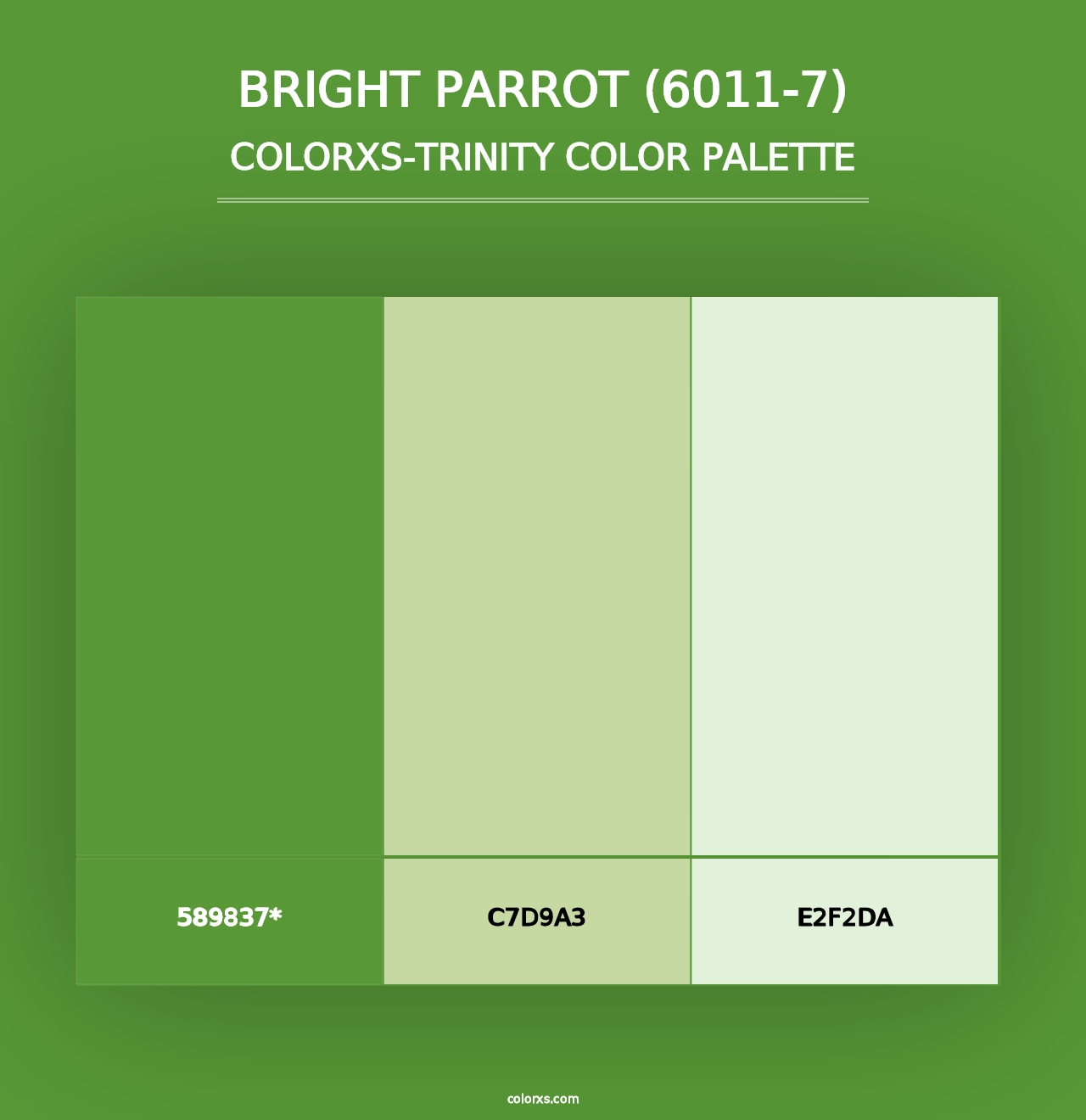 Bright Parrot (6011-7) - Colorxs Trinity Palette