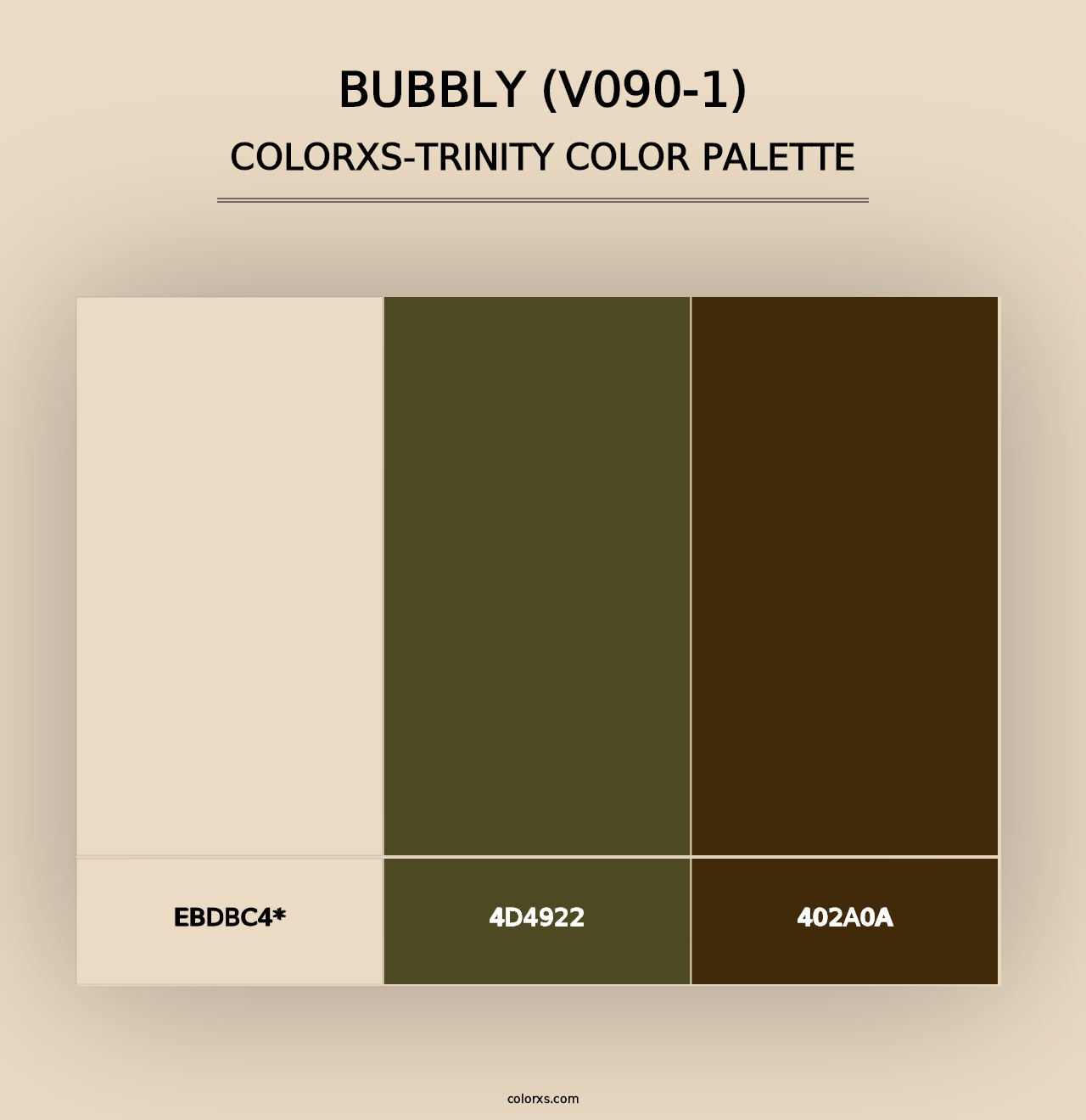 Bubbly (V090-1) - Colorxs Trinity Palette