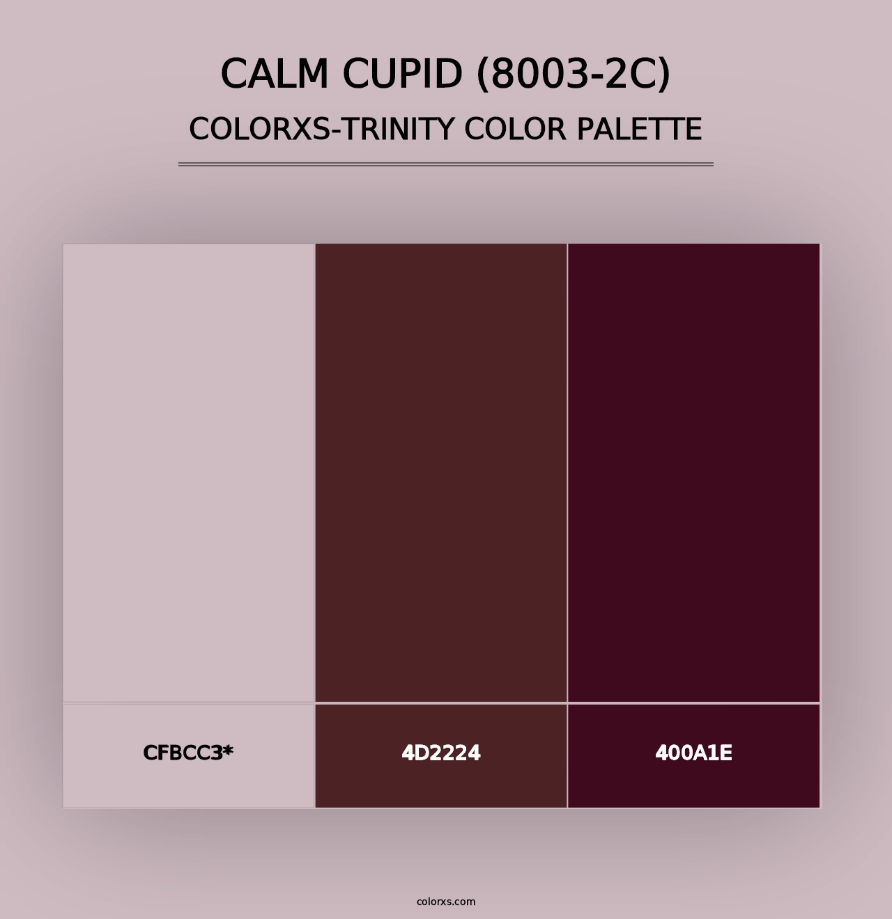 Calm Cupid (8003-2C) - Colorxs Trinity Palette