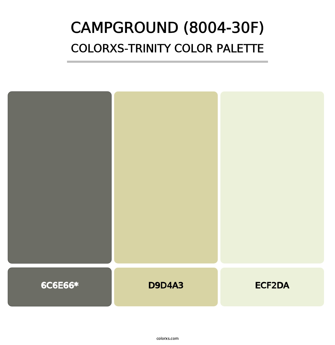 Campground (8004-30F) - Colorxs Trinity Palette