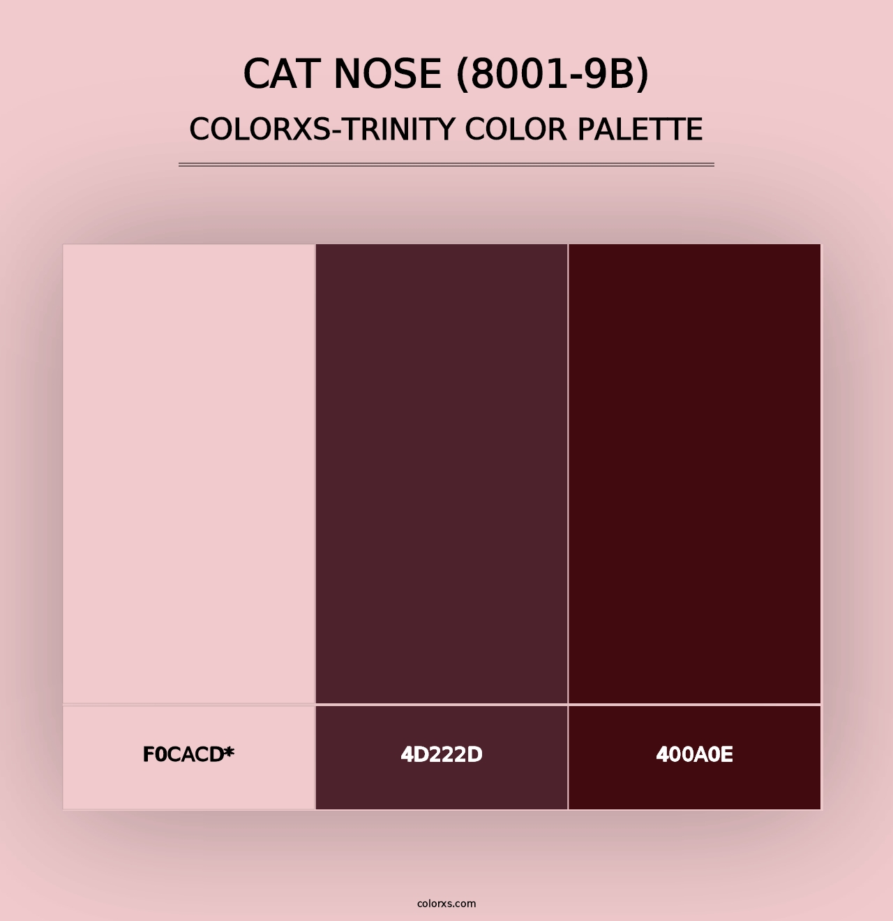 Cat Nose (8001-9B) - Colorxs Trinity Palette