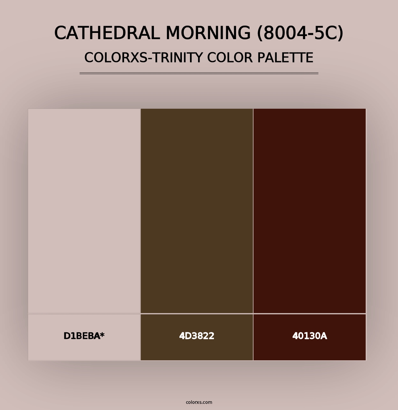 Cathedral Morning (8004-5C) - Colorxs Trinity Palette