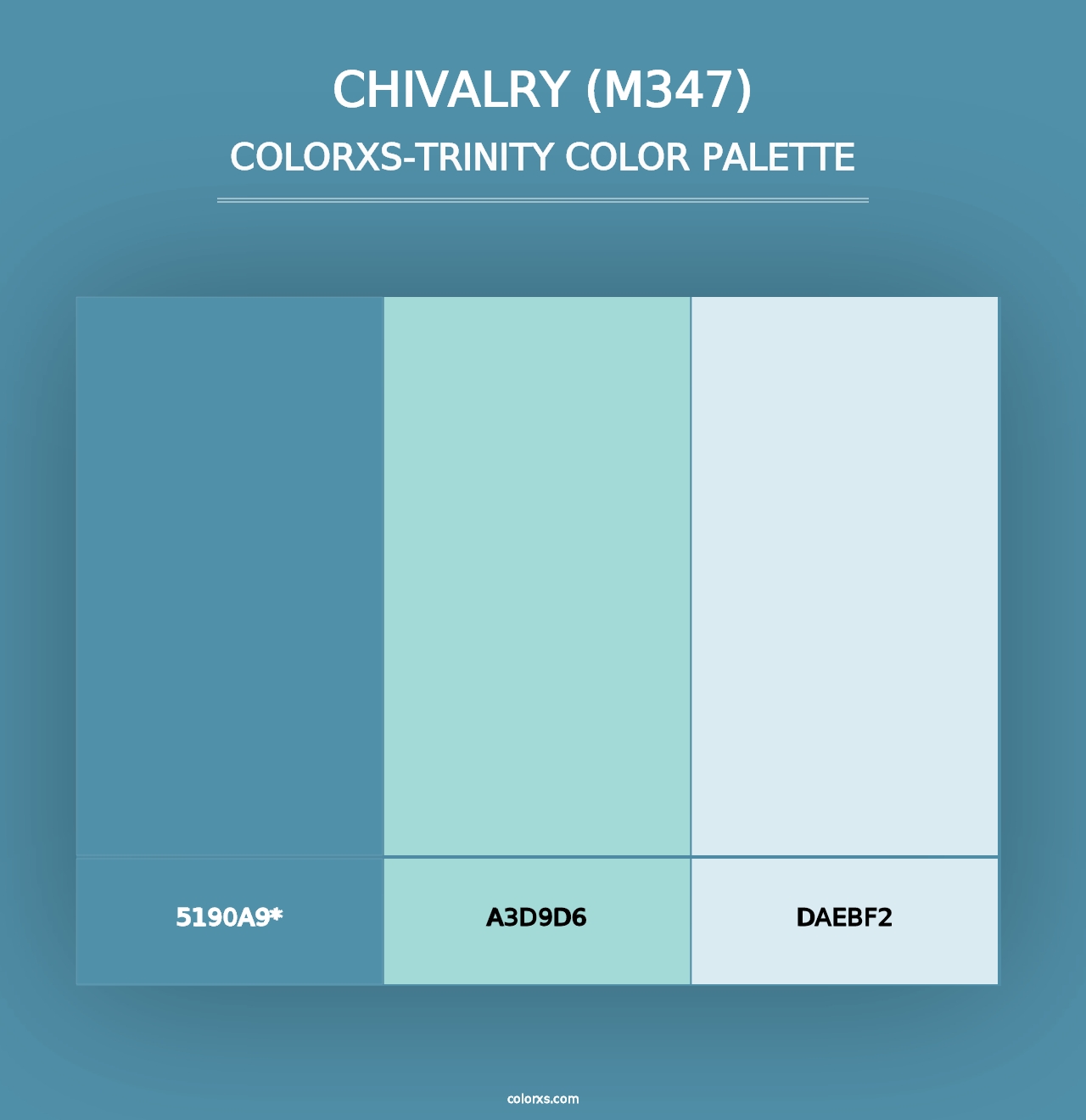 Chivalry (M347) - Colorxs Trinity Palette