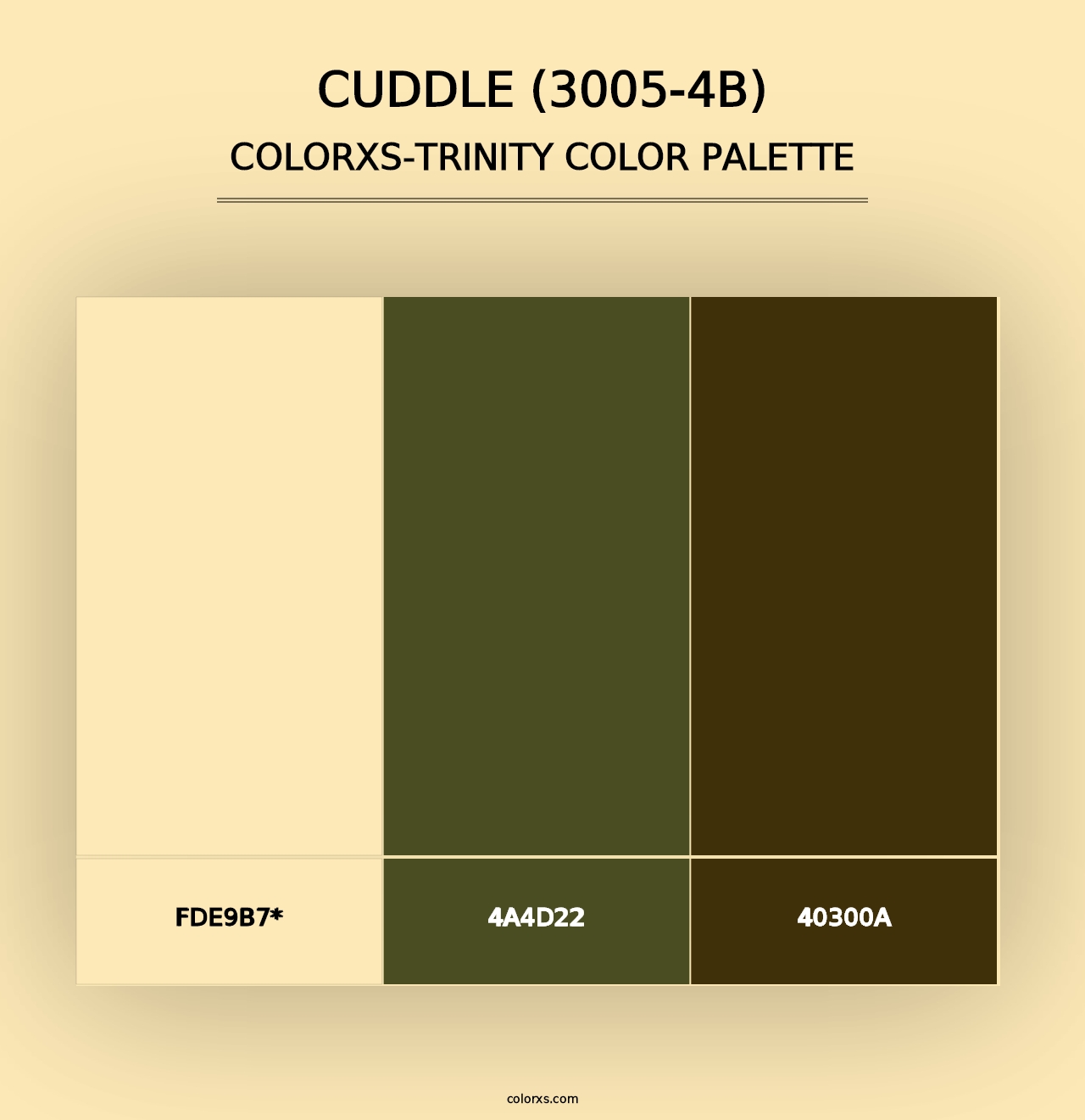 Cuddle (3005-4B) - Colorxs Trinity Palette