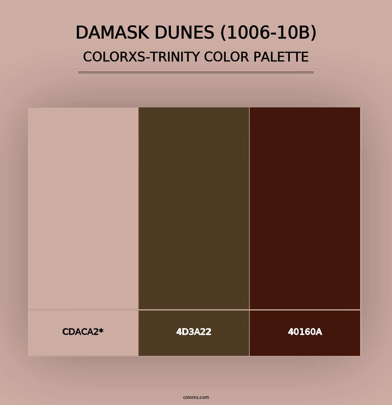 Damask Dunes (1006-10B) - Colorxs Trinity Palette