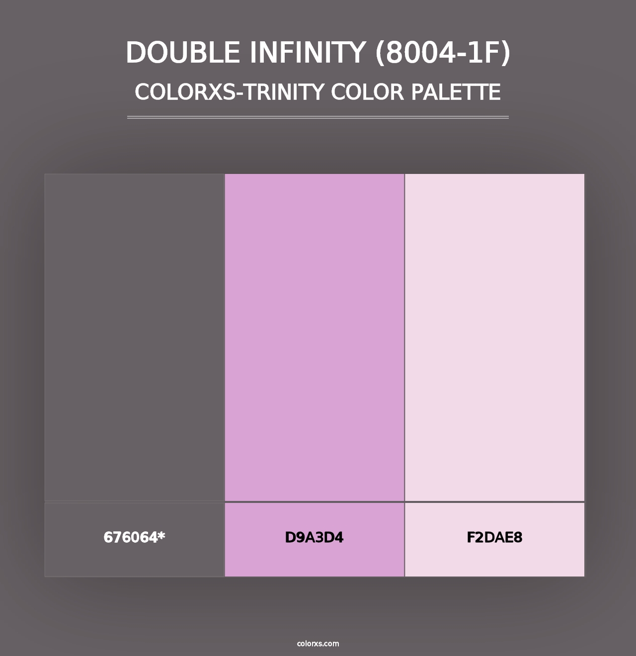 Double Infinity (8004-1F) - Colorxs Trinity Palette