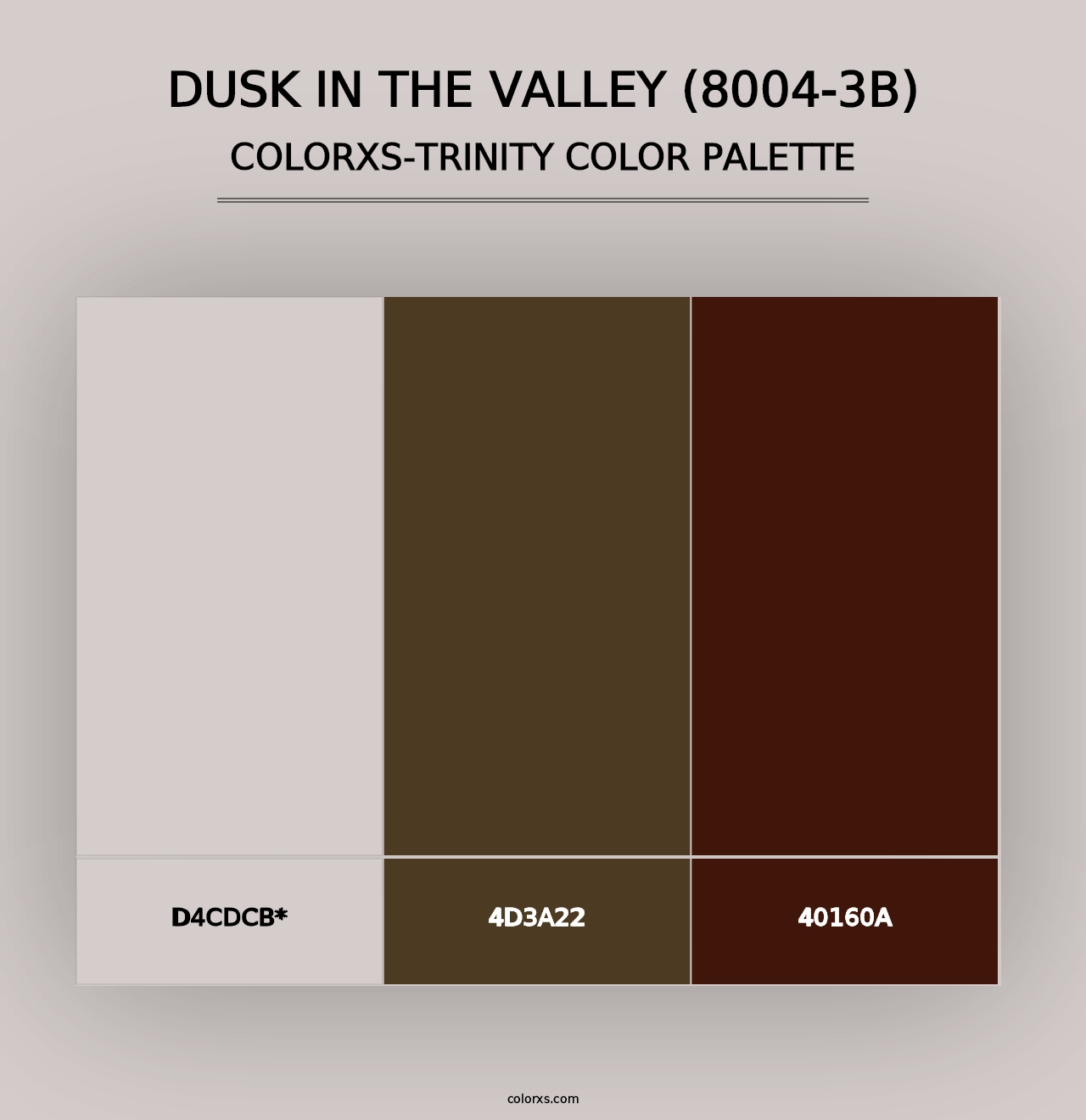 Dusk in the Valley (8004-3B) - Colorxs Trinity Palette