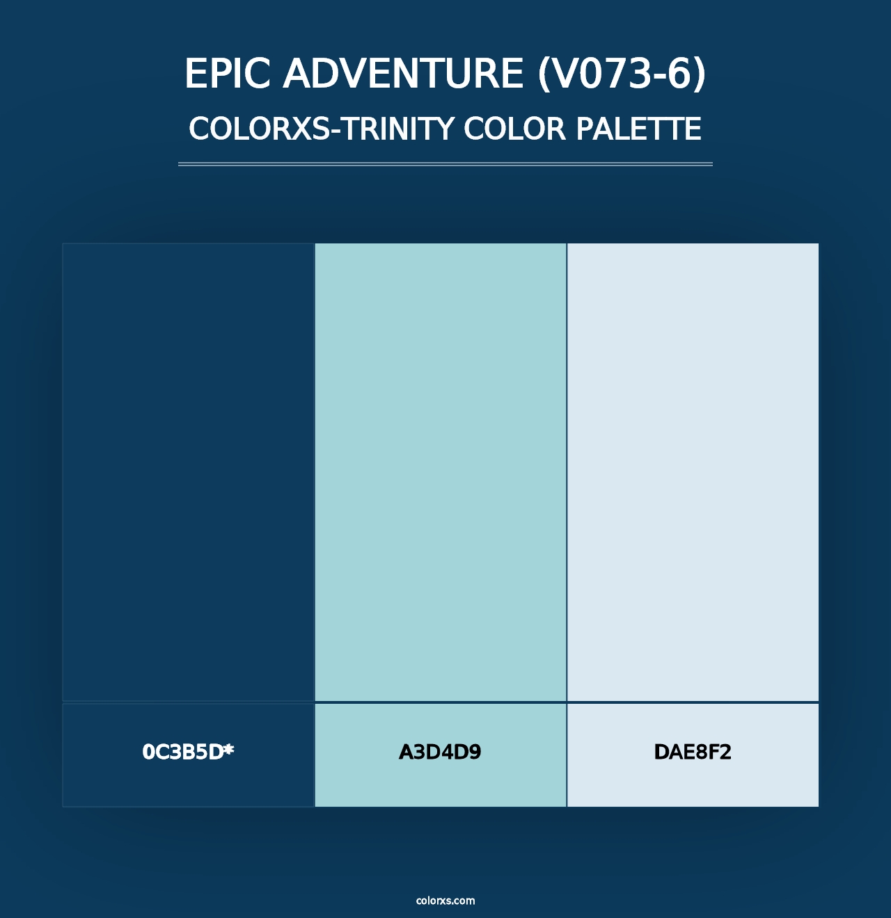 Epic Adventure (V073-6) - Colorxs Trinity Palette