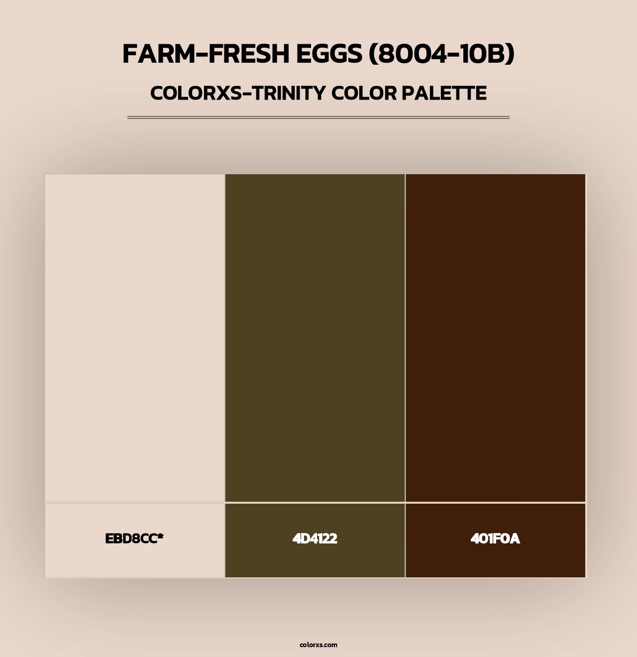 Farm-Fresh Eggs (8004-10B) - Colorxs Trinity Palette