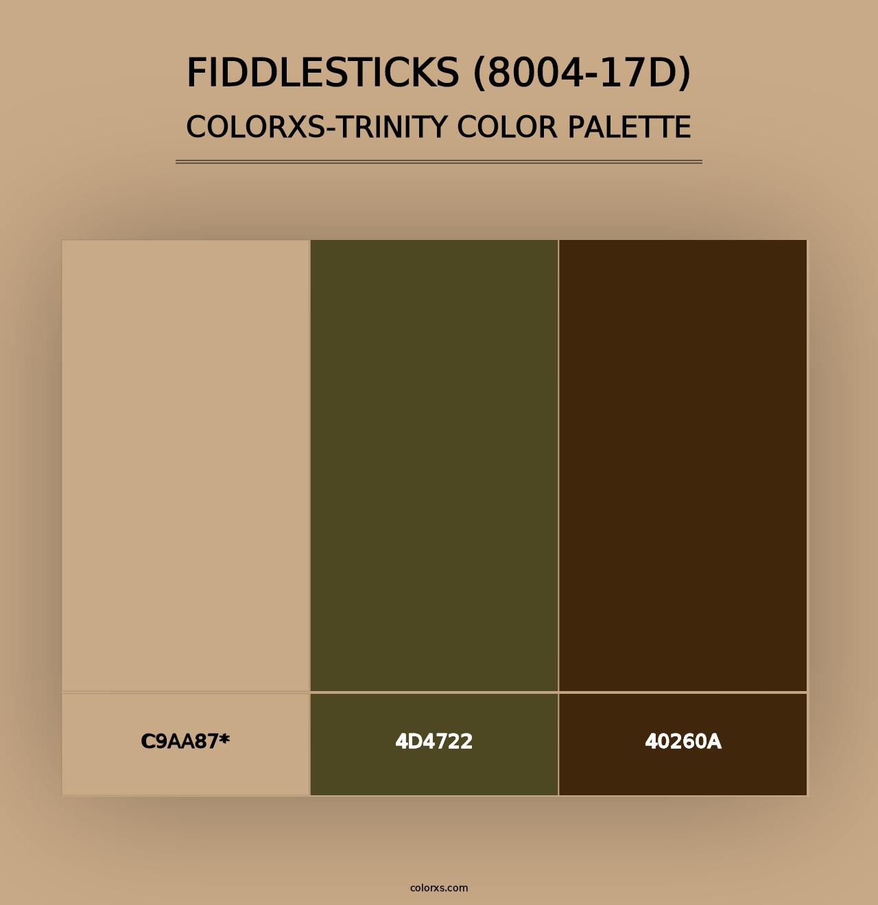 Fiddlesticks (8004-17D) - Colorxs Trinity Palette