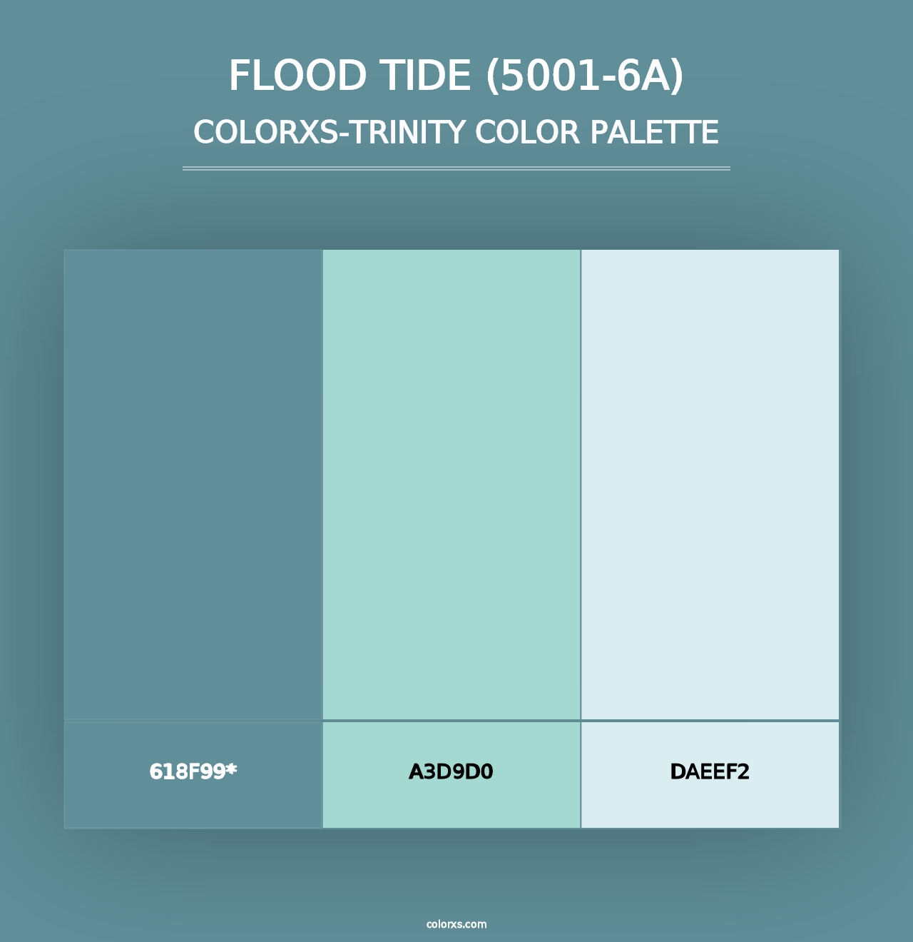 Flood Tide (5001-6A) - Colorxs Trinity Palette