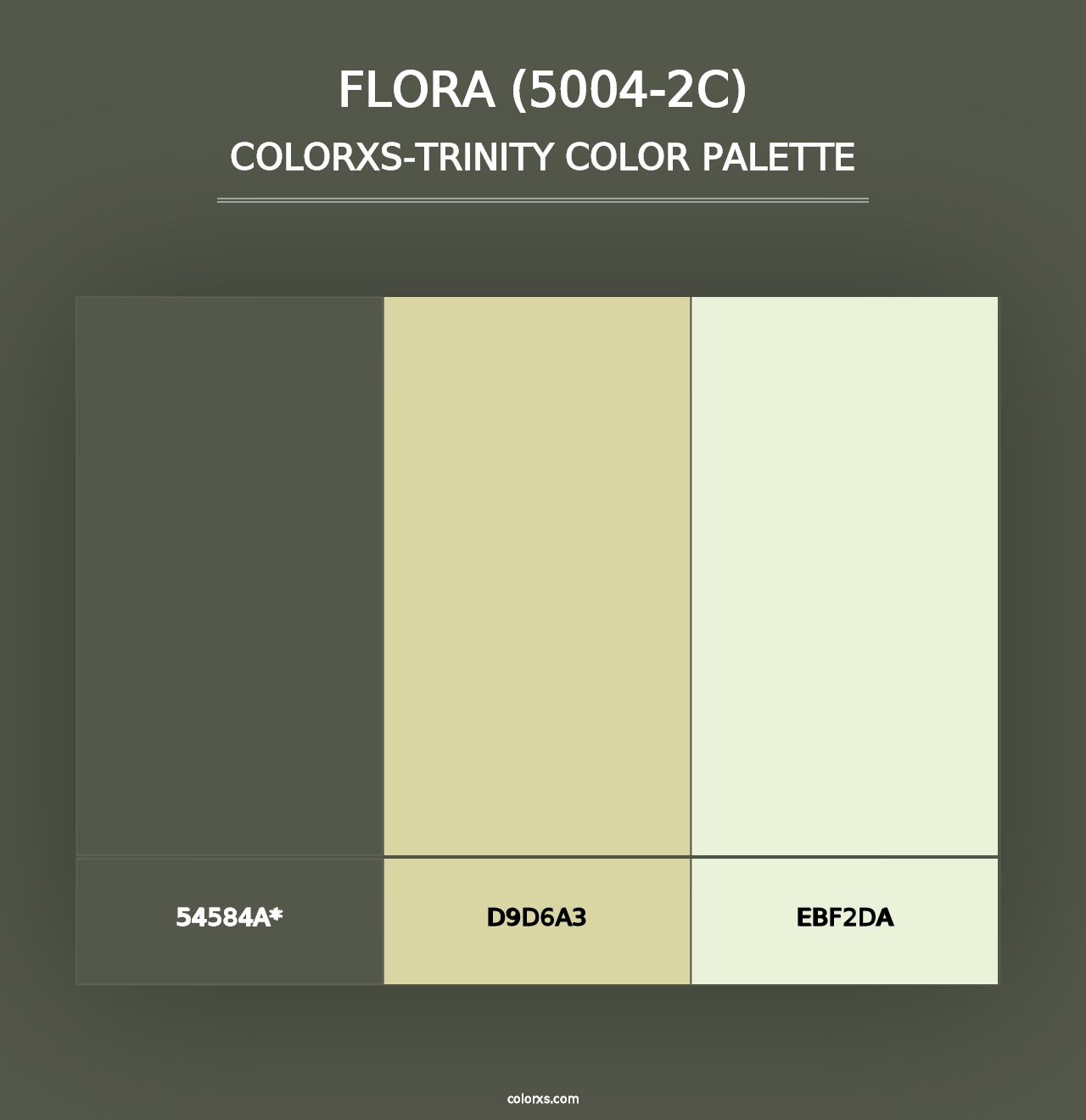 Flora (5004-2C) - Colorxs Trinity Palette