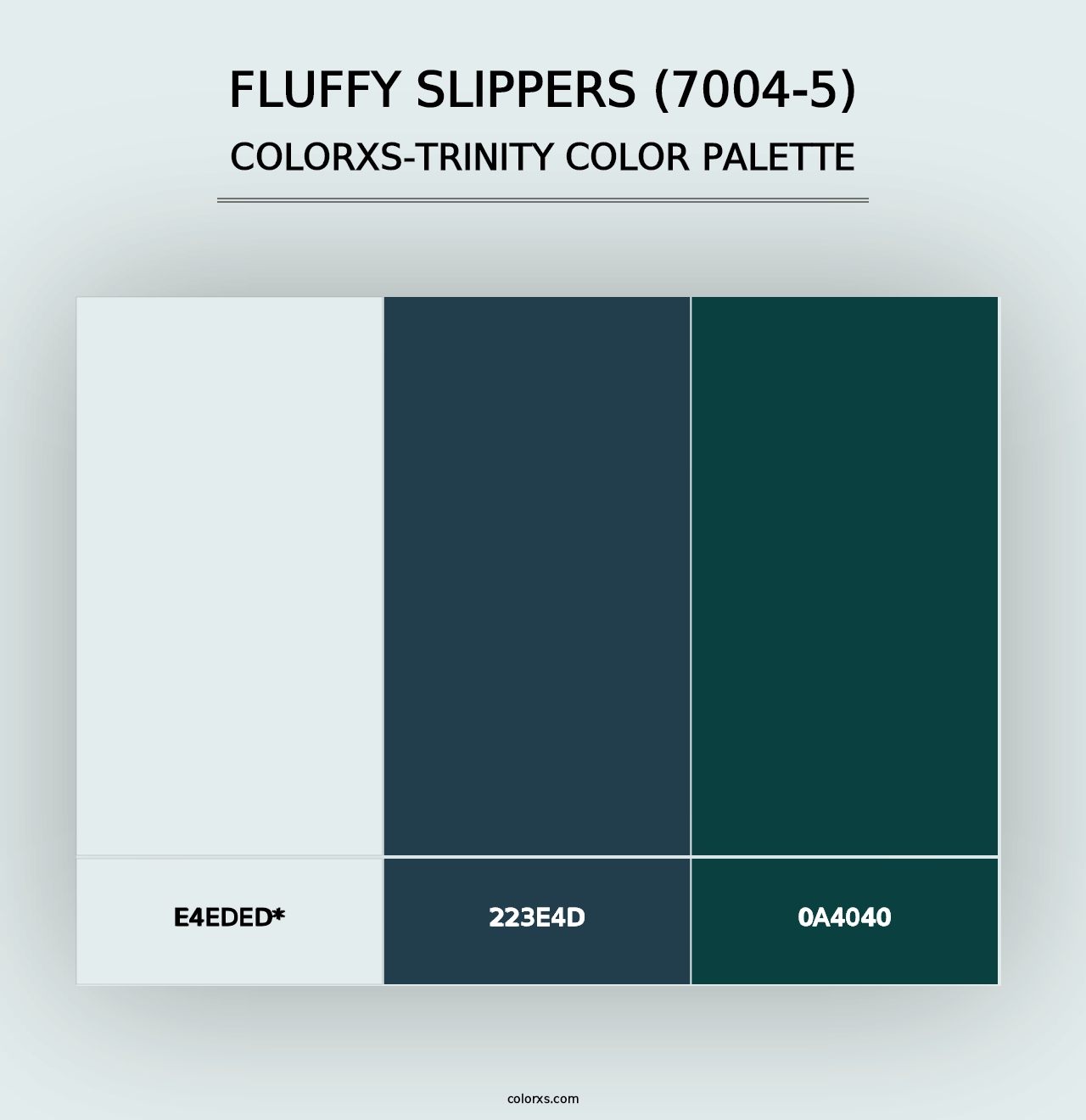 Fluffy Slippers (7004-5) - Colorxs Trinity Palette