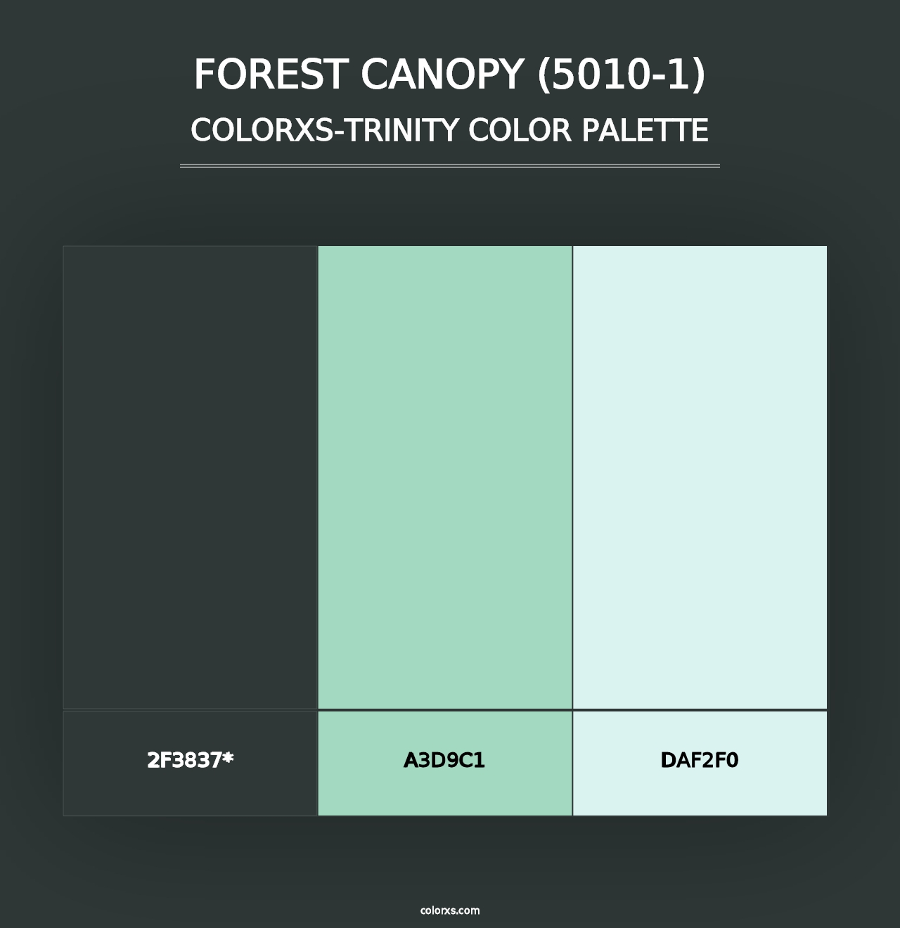 Forest Canopy (5010-1) - Colorxs Trinity Palette