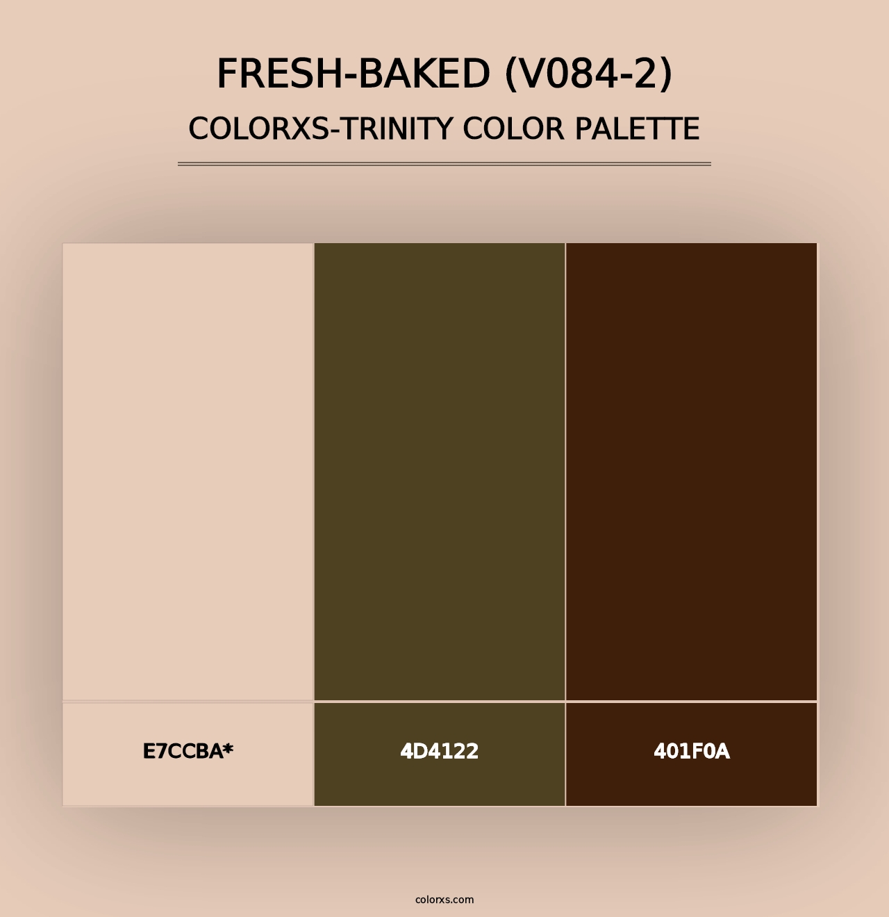 Fresh-Baked (V084-2) - Colorxs Trinity Palette