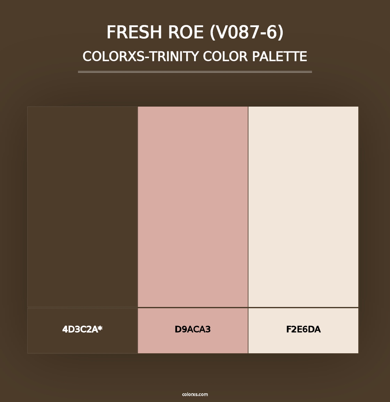 Fresh Roe (V087-6) - Colorxs Trinity Palette