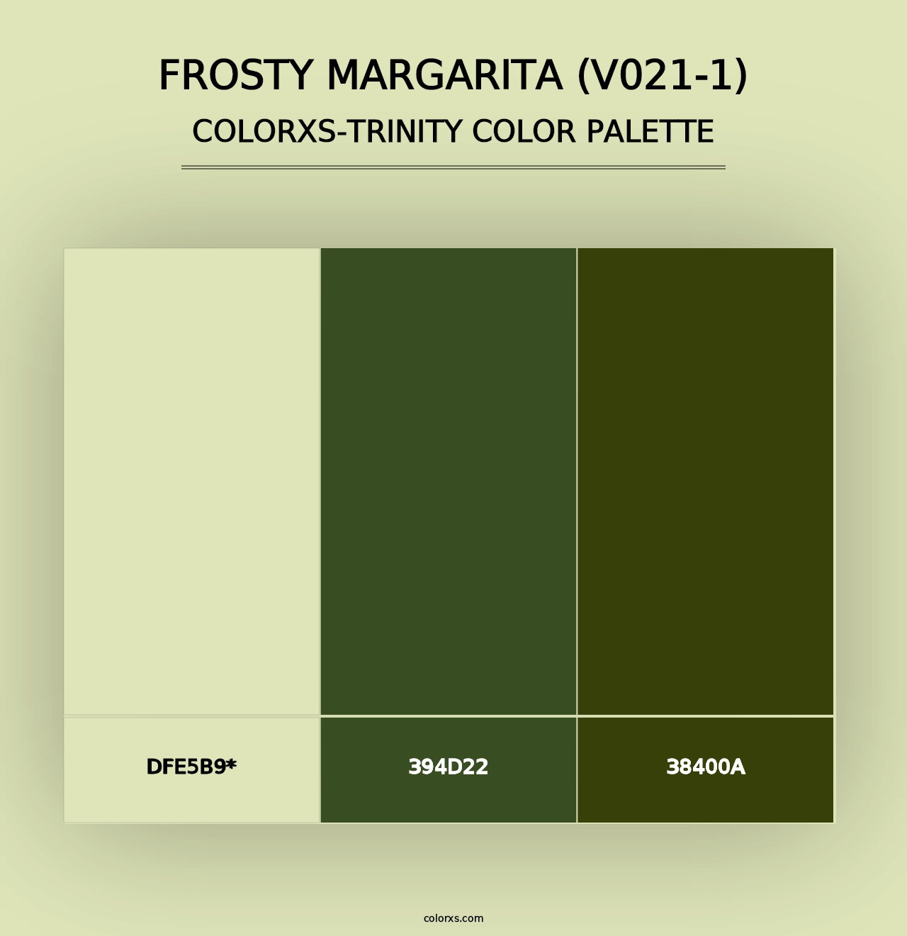 Frosty Margarita (V021-1) - Colorxs Trinity Palette