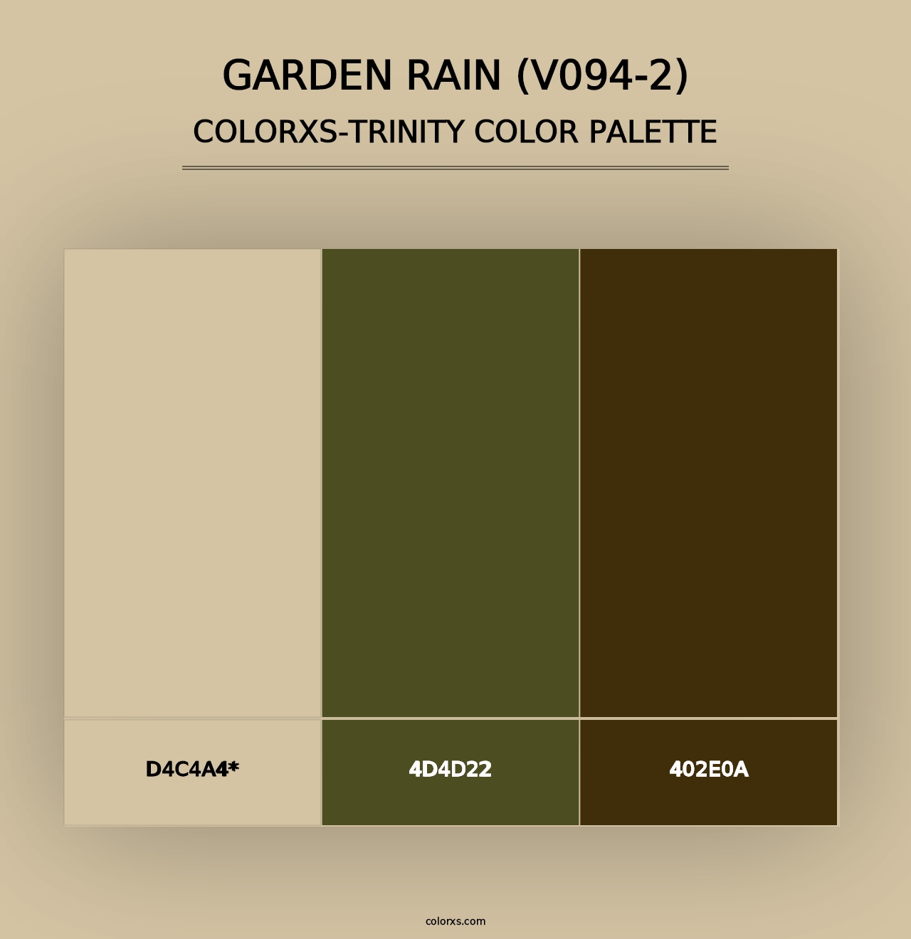 Garden Rain (V094-2) - Colorxs Trinity Palette